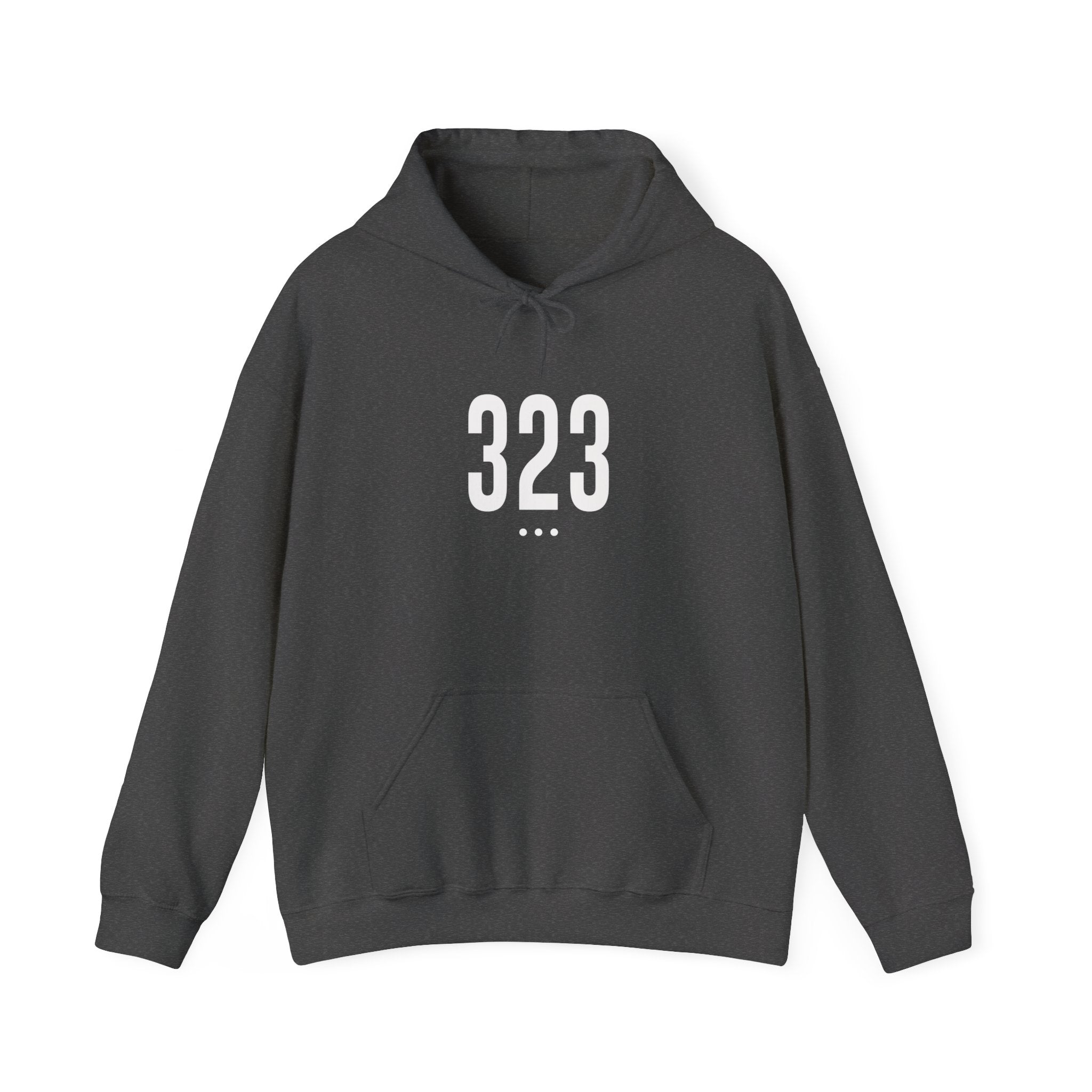 323 Logo Front Hoodie