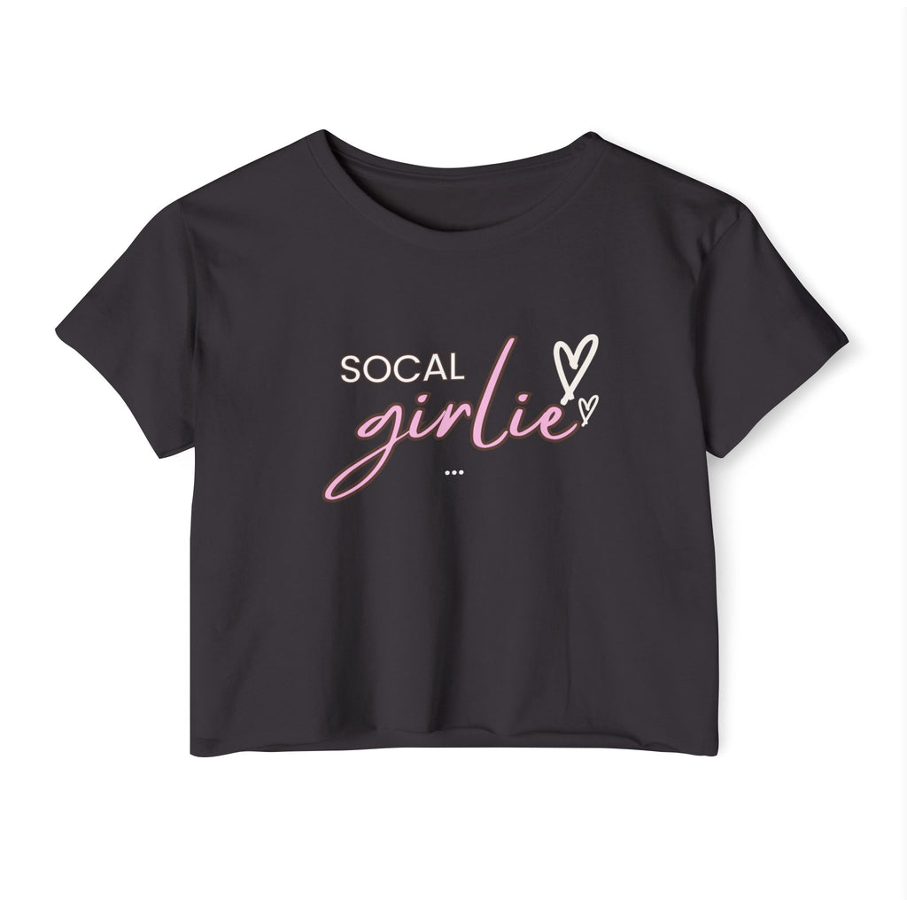 Trendy Women's Festival Crop Top - Socal Girlie Style