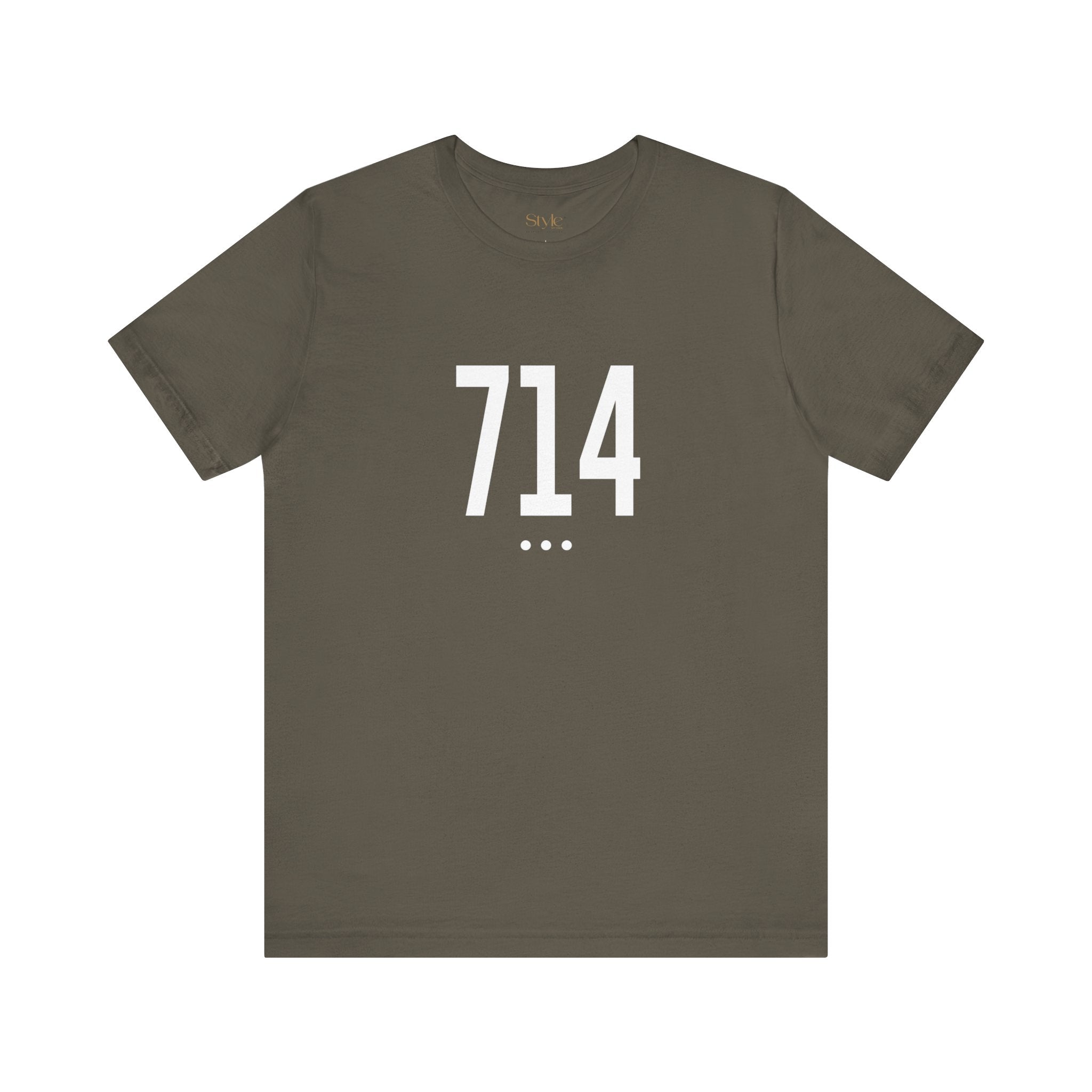 714 White Code Southern California Unisex Tee