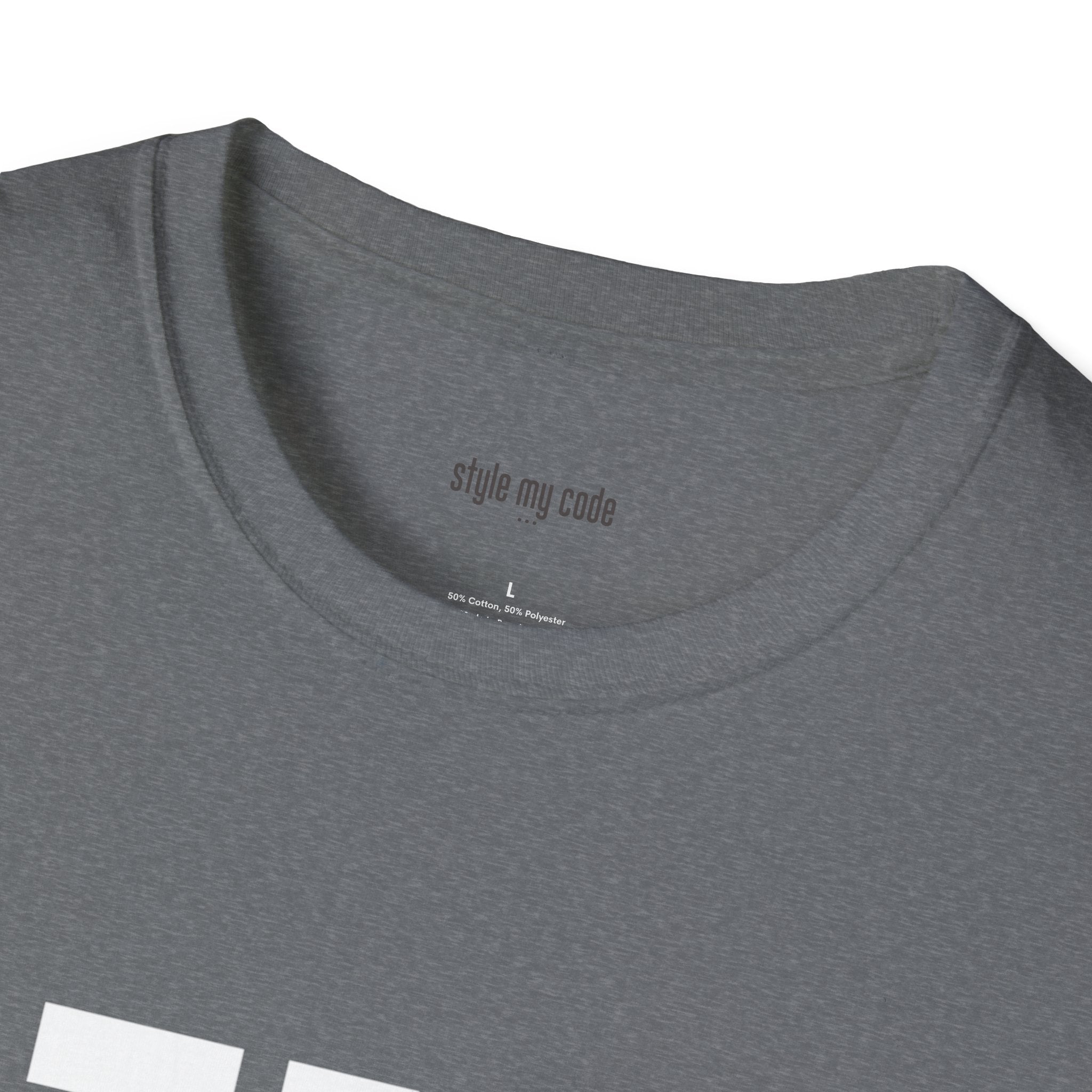 714 White Logo Front T-Shirt