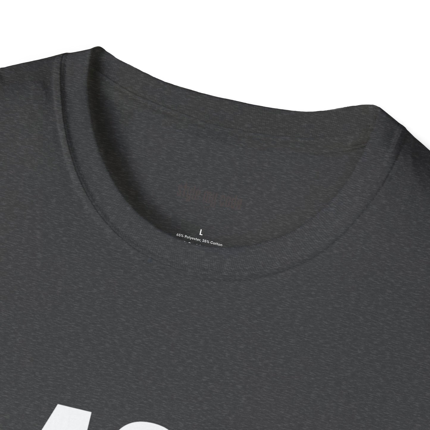 424 White Logo Front Unisex Softstyle T-Shirt