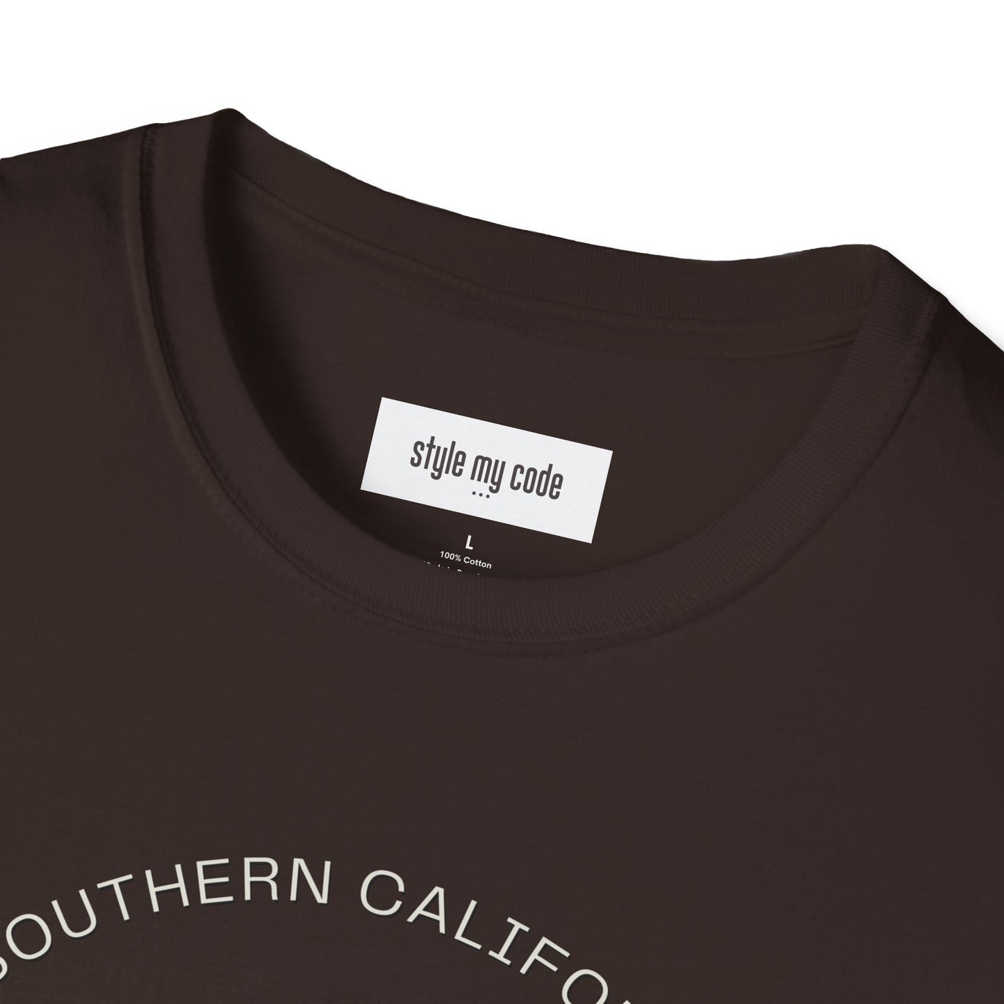 Unisex Softstyle T-Shirt - Ride the Tide, Respect the Code - Surfing Vibes & Southern California Style