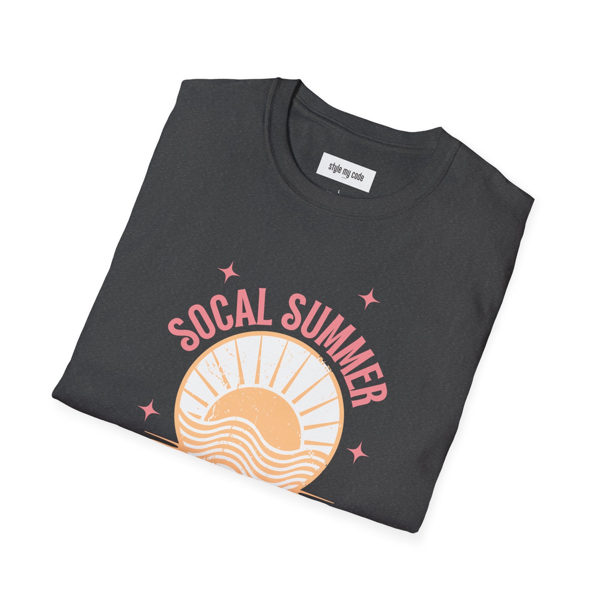 SoCal Summer Lovin' Unisex Softstyle T-Shirt | Perfect for Beach Days & Casual Outings