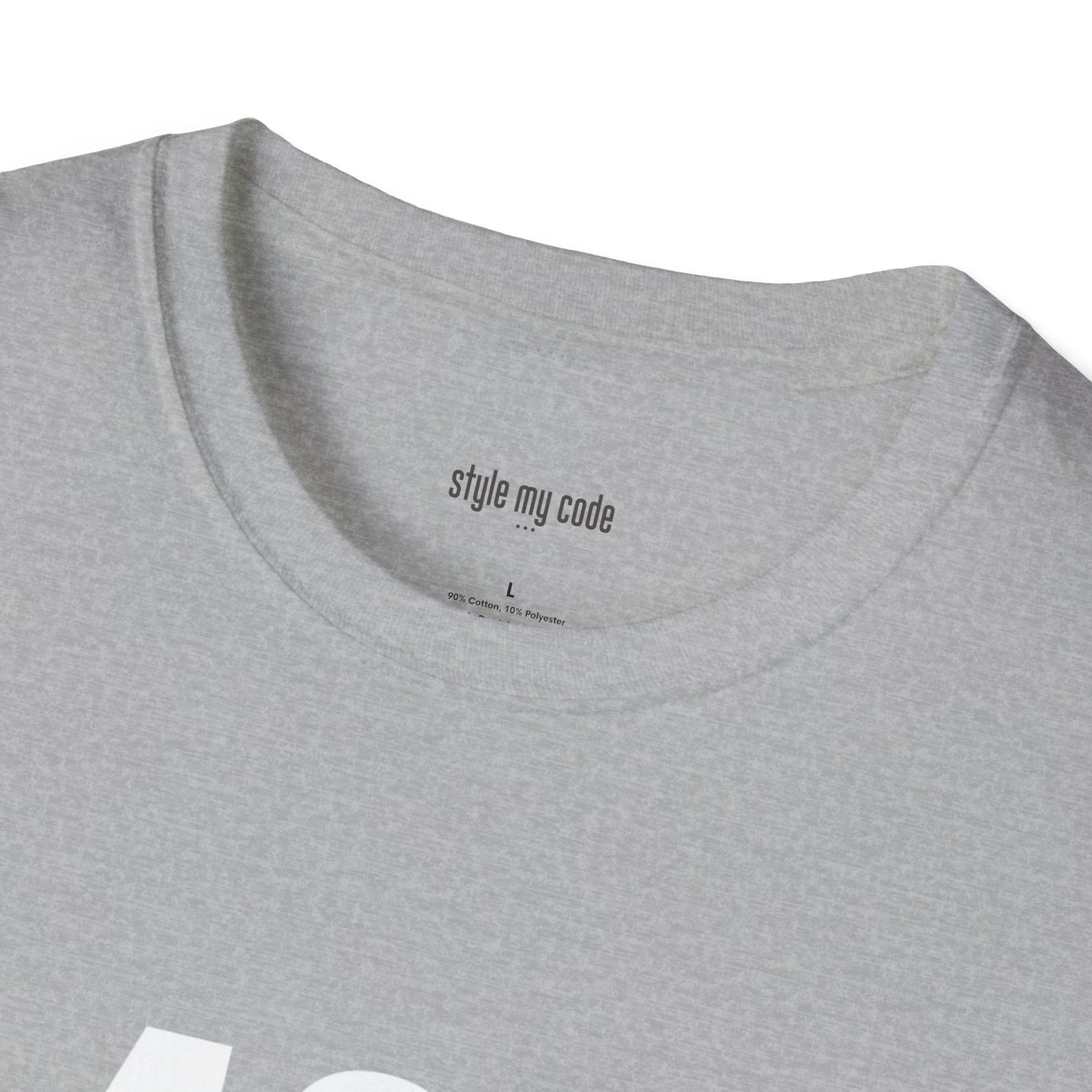 424 White Logo Front Unisex Softstyle T-Shirt
