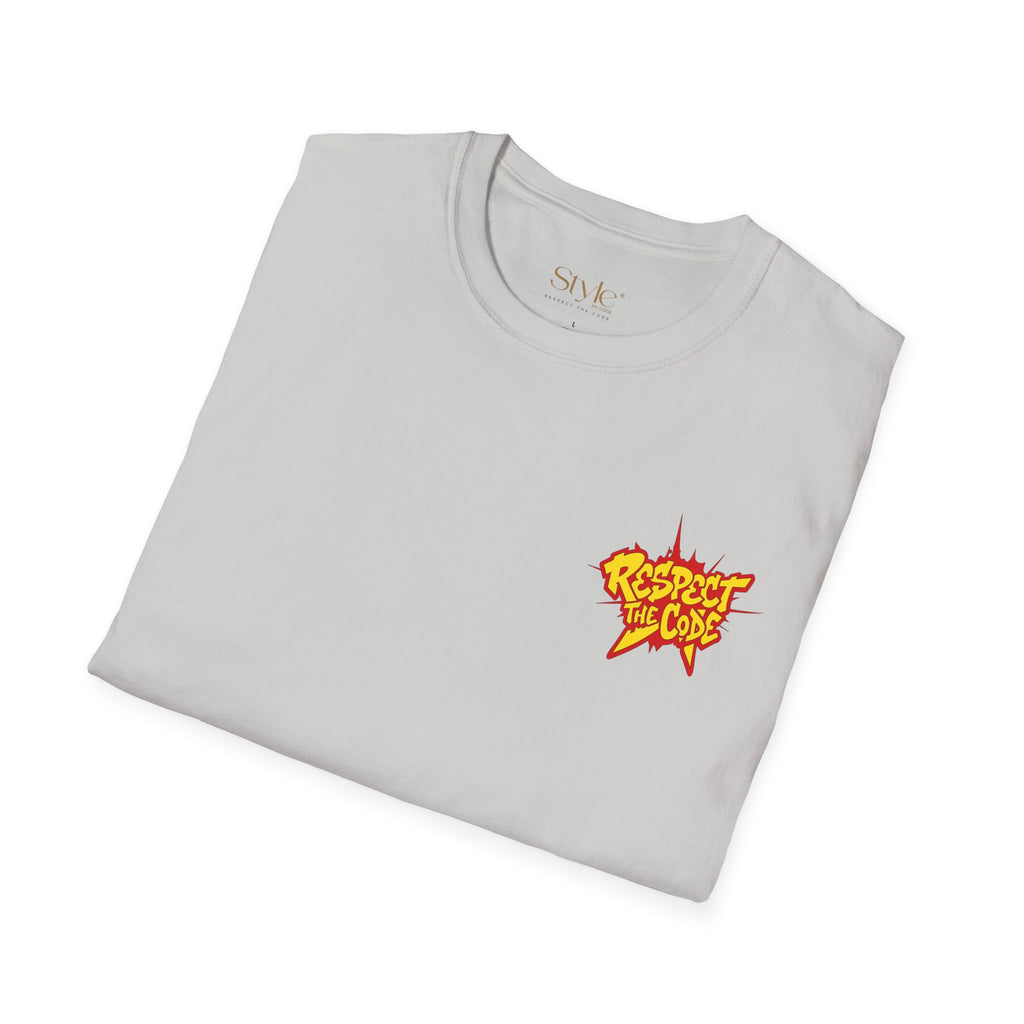 Graffiti 213 Red Respect The Code T-Shirt