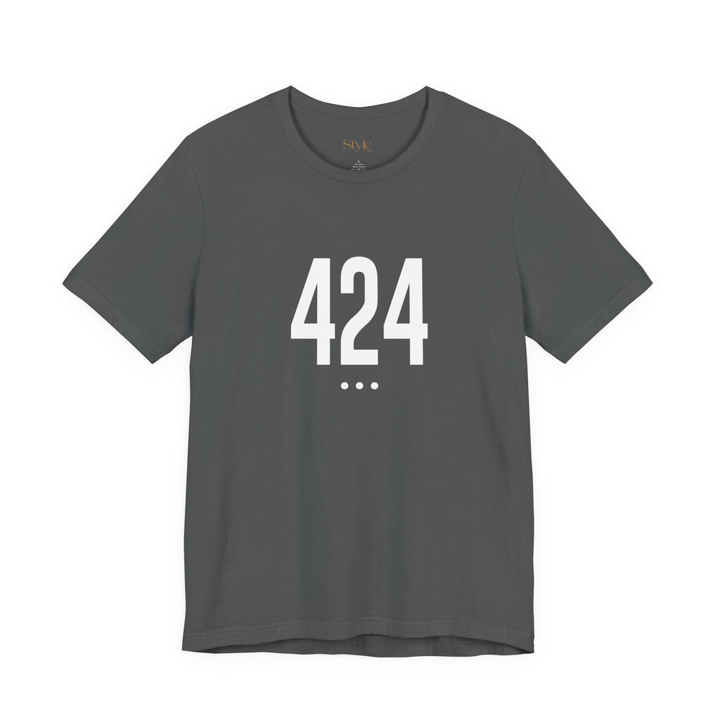 424 White Code Southern California Unisex Tee