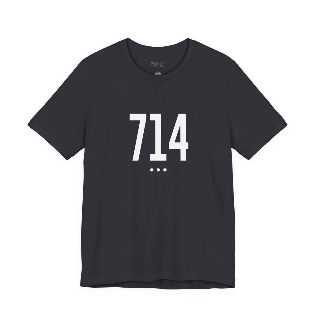 714 White Code Southern California Unisex Tee