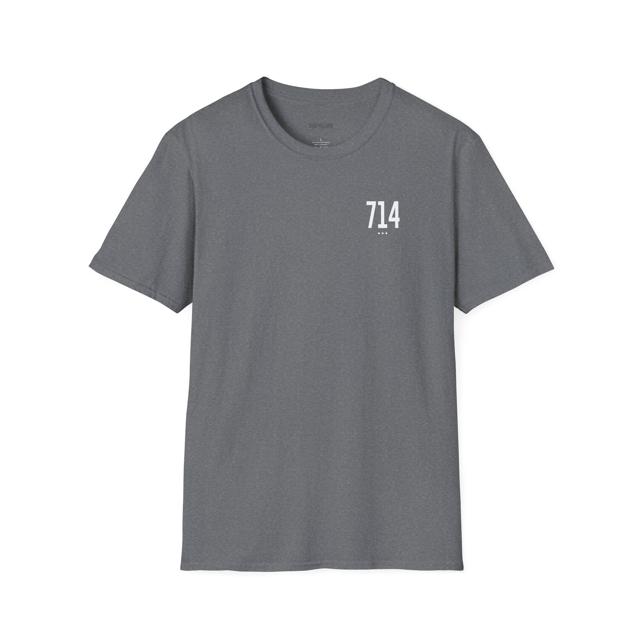 714 White Logo T-Shirt