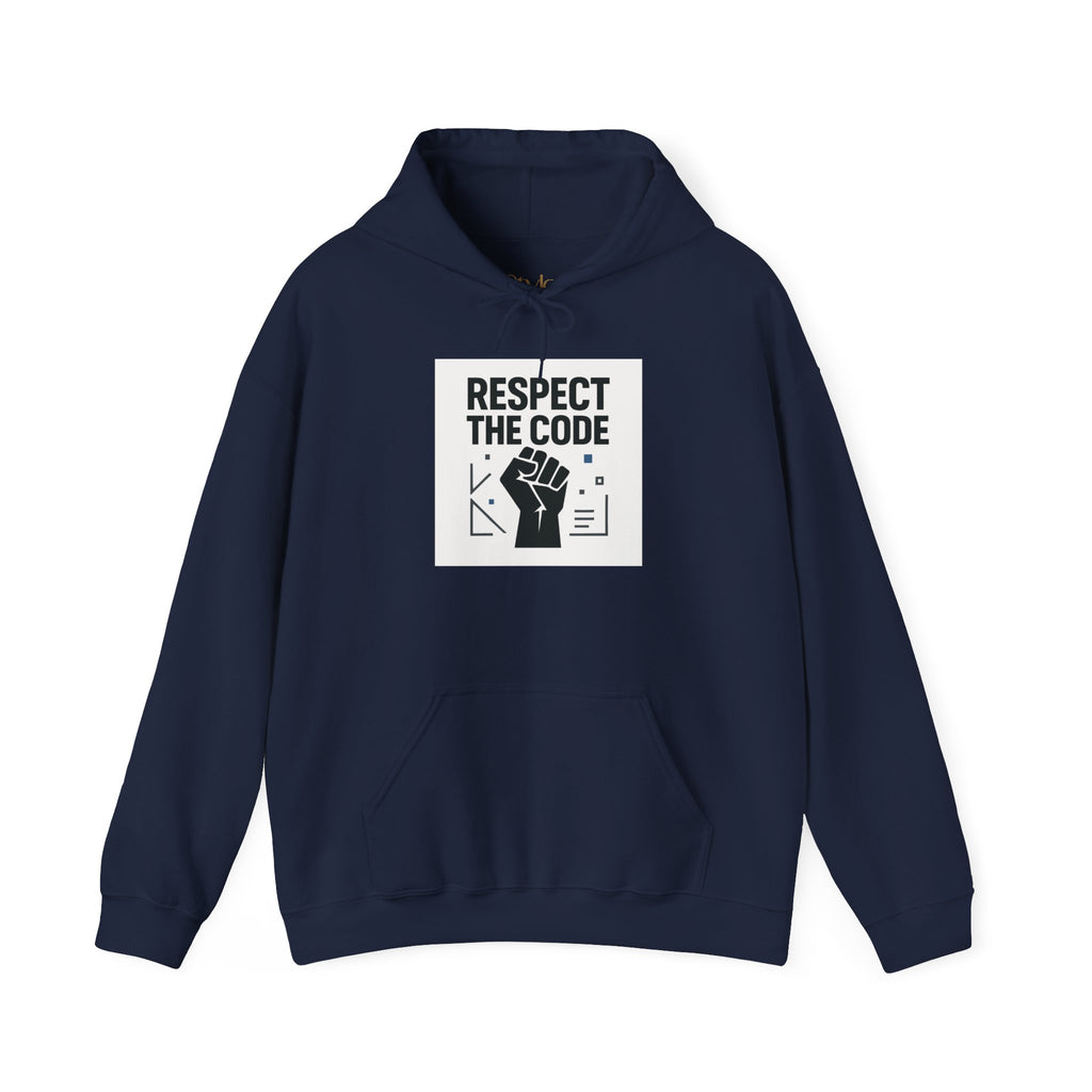 Respect The Code Hoodie Unisex Heavy Blend™ Hooded Sweatshirt
