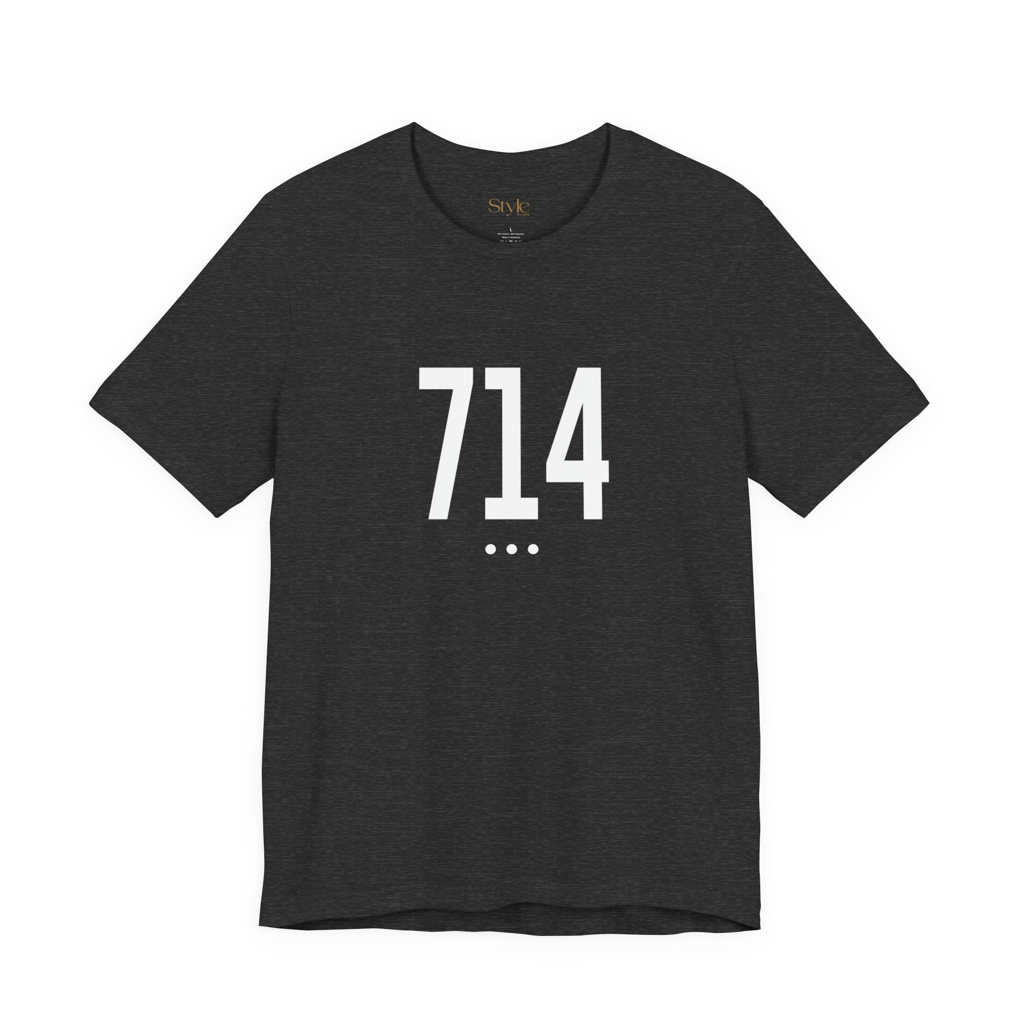 714 White Code Southern California Unisex Tee