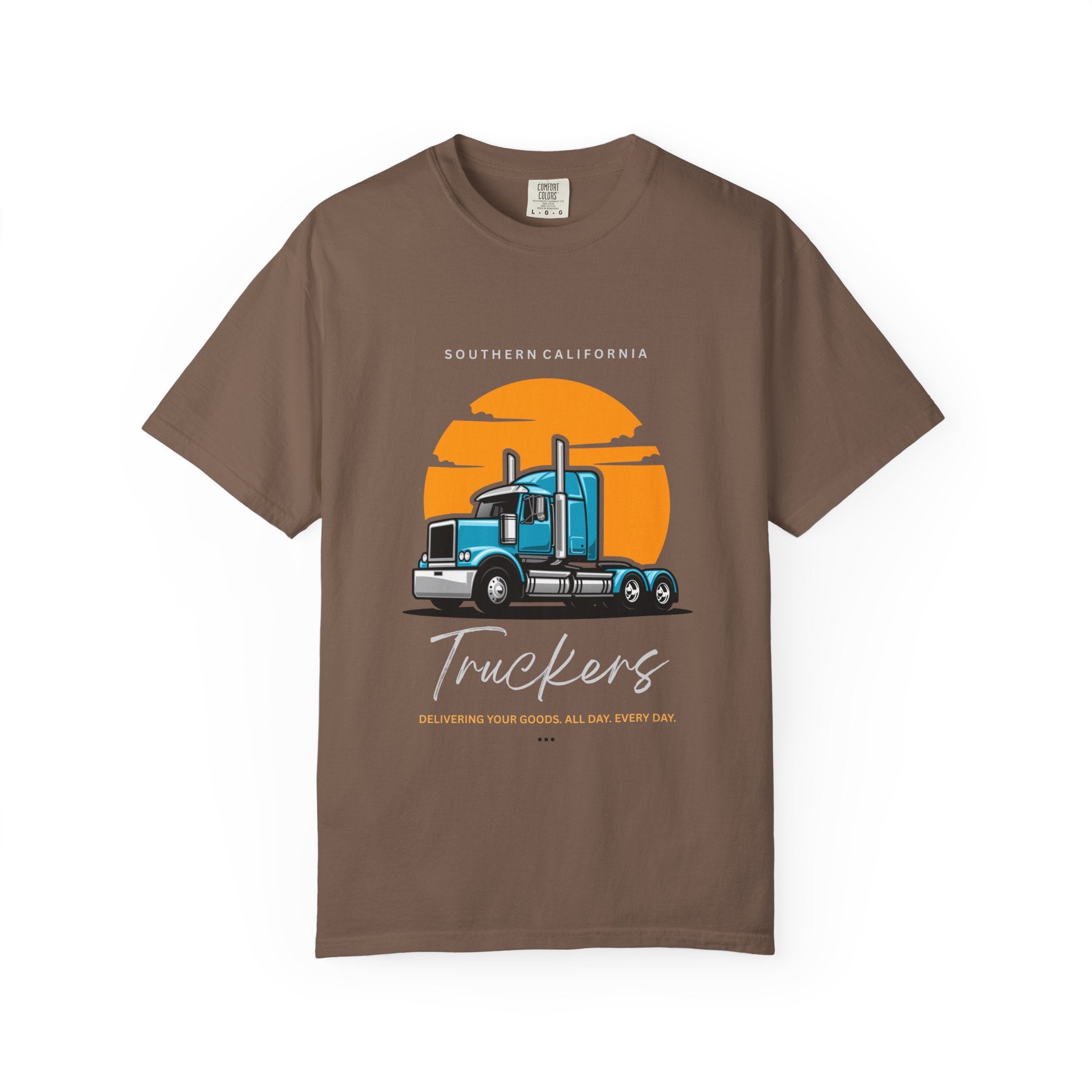 Southern California Truckers T-Shirt – Vintage Style, Perfect Gift for Truck Drivers
