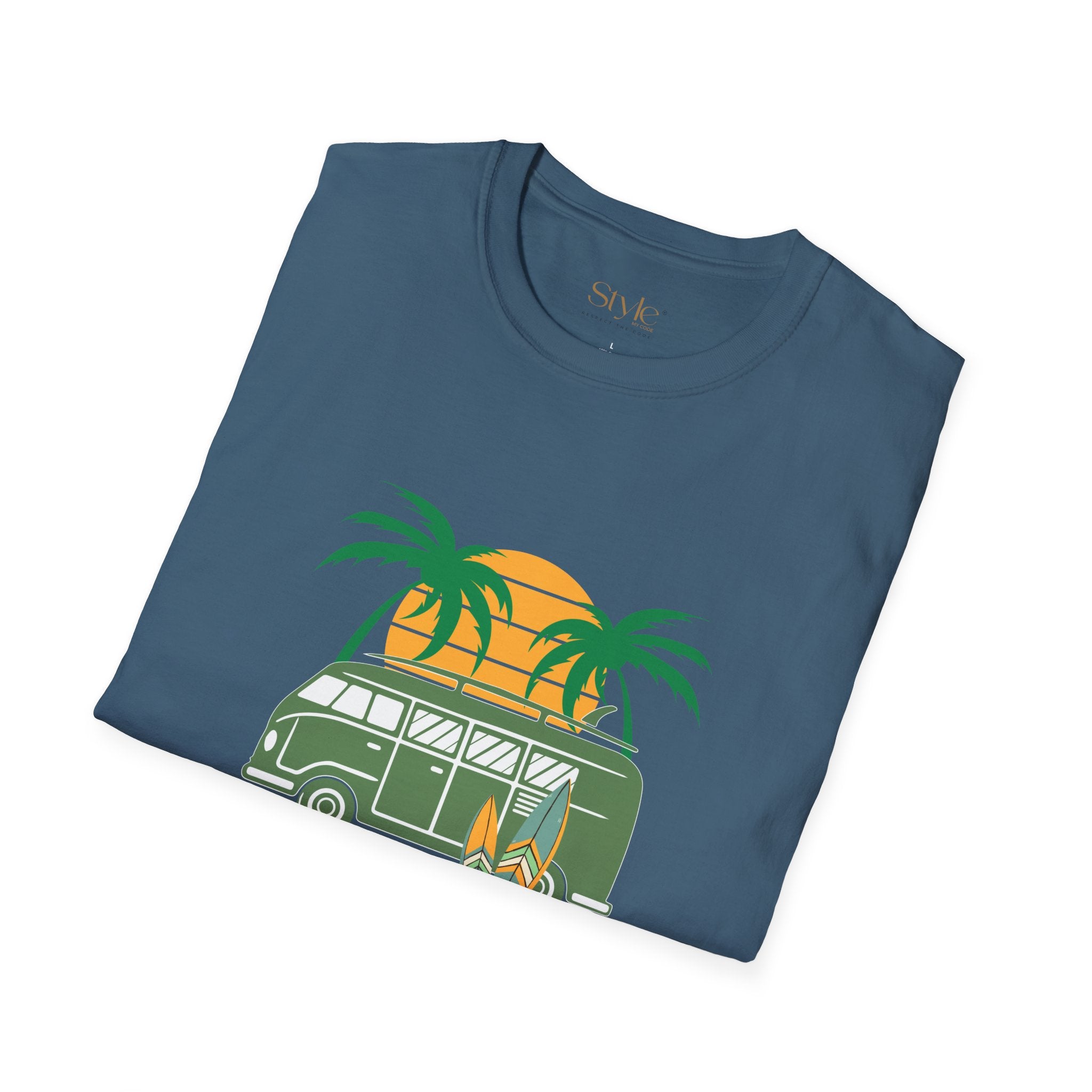 California Surf Vibes Unisex T-Shirt, Beachwear, Summer Casual Tee, Gift for Surfers, Vacation Apparel
