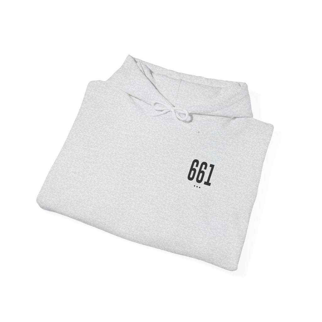 661 Black Logo Hoodie