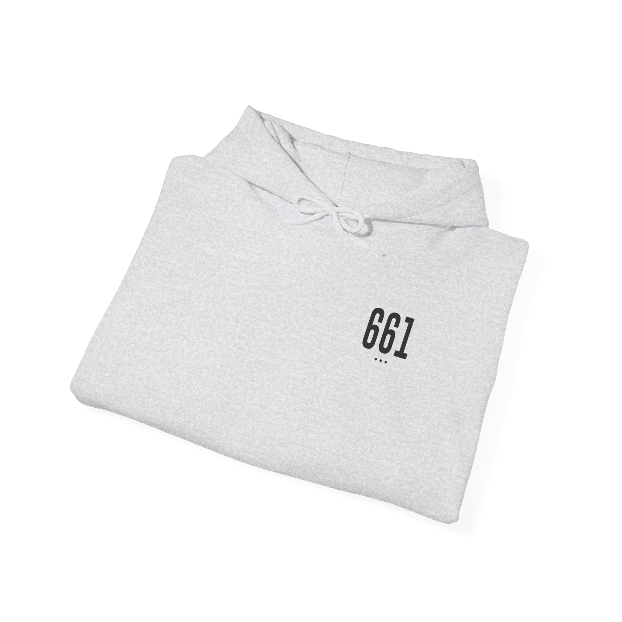 661 Black Logo Hoodie