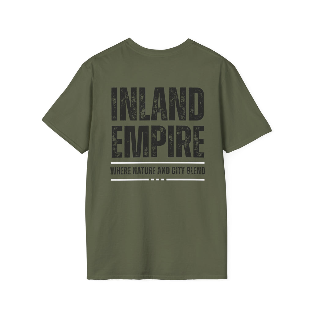 Inland Empire Unisex T-Shirt Black - Comfortable City Nature Tee, Gift for Locals, Casual Wear, Travel Shirt, Great for Holidays