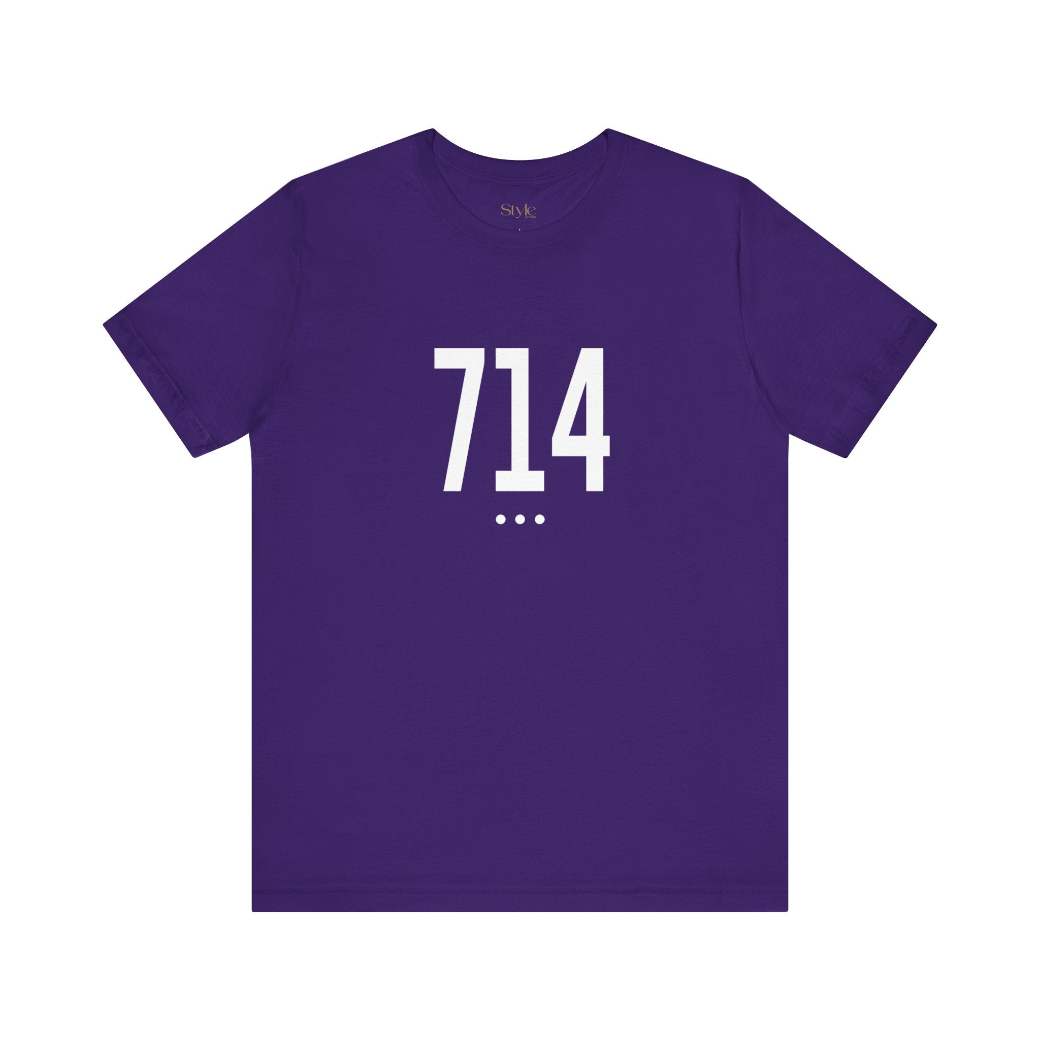 714 White Code Southern California Unisex Tee