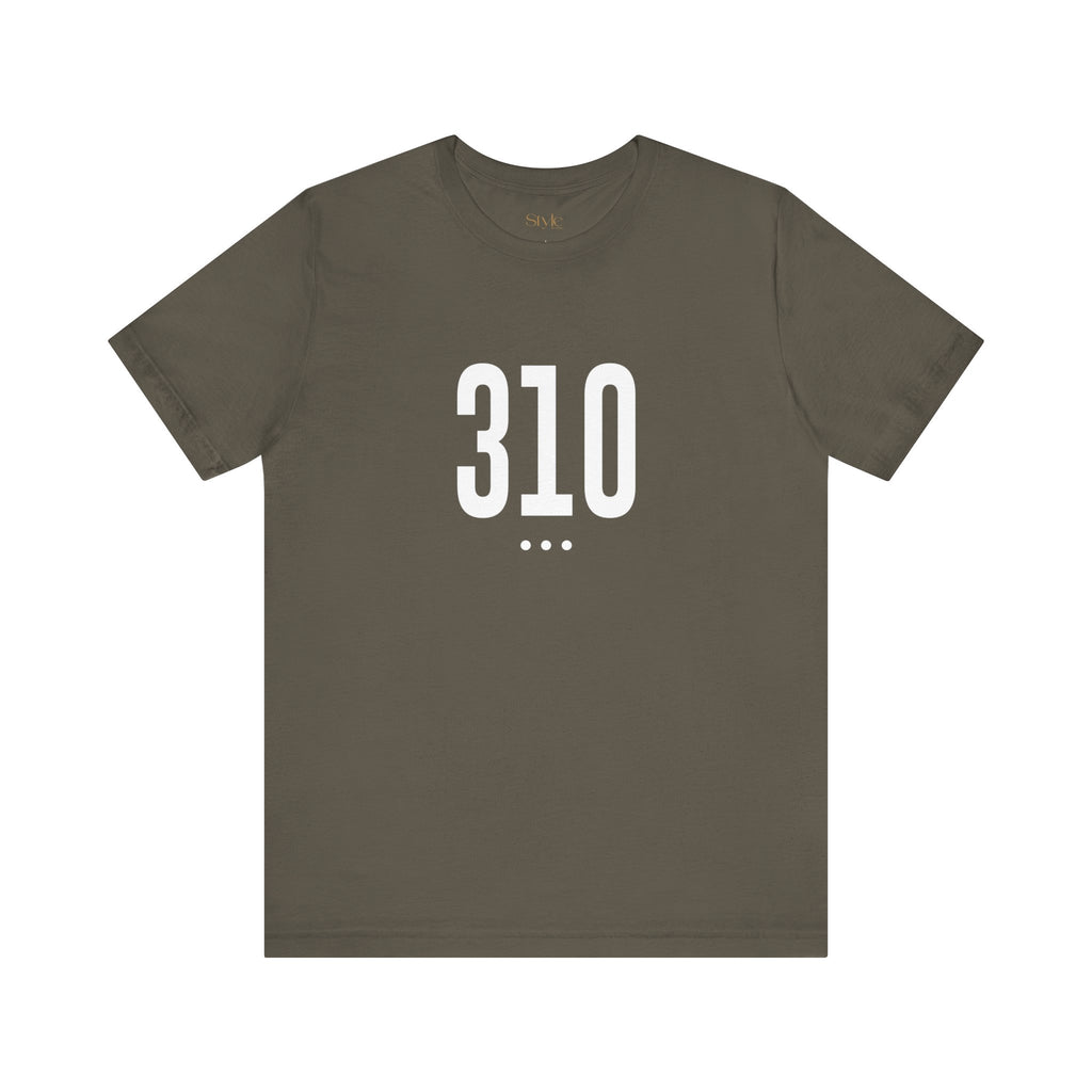 310 White Code Southern California Unisex Tee