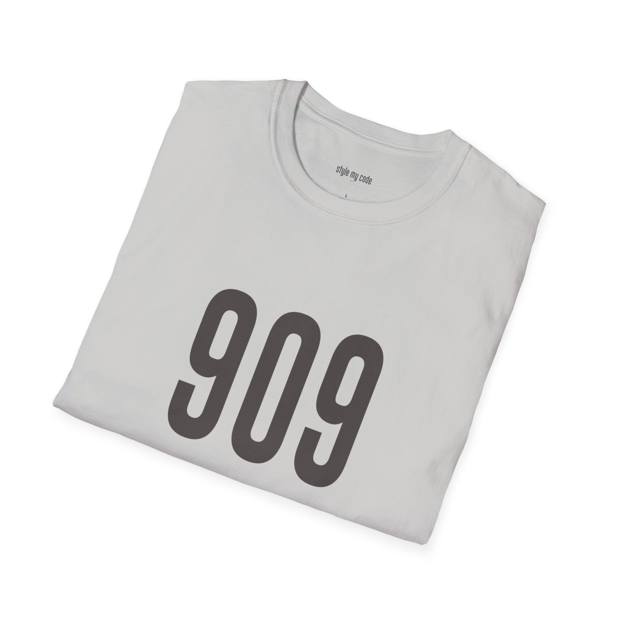 909 Logo Front Unisex Soft-style T-Shirt