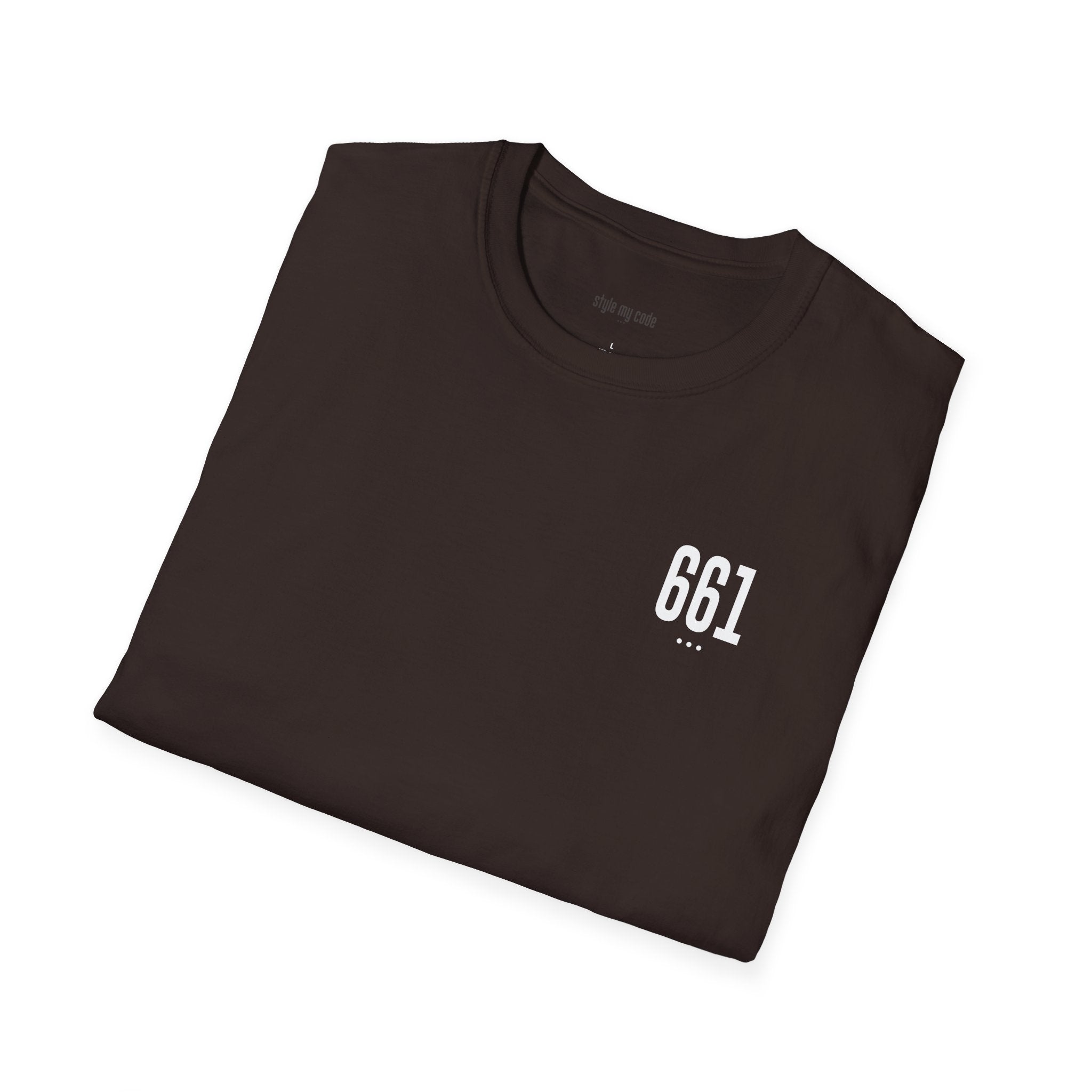661 White Logo Unisex Soft-style T-Shirt