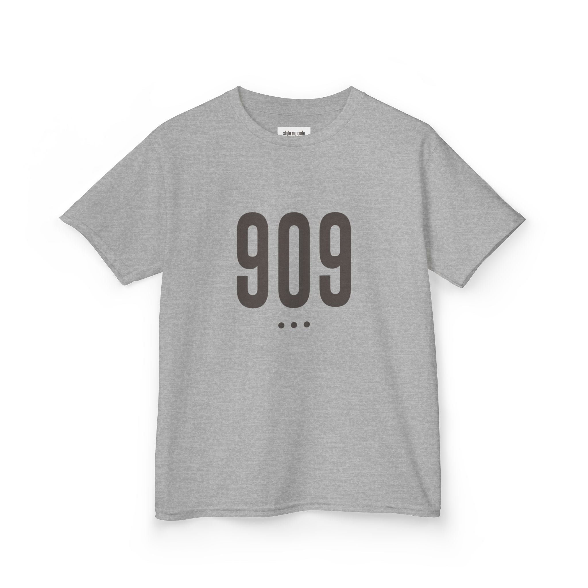 "909" logo - Kid's Unisex Trendy Tee