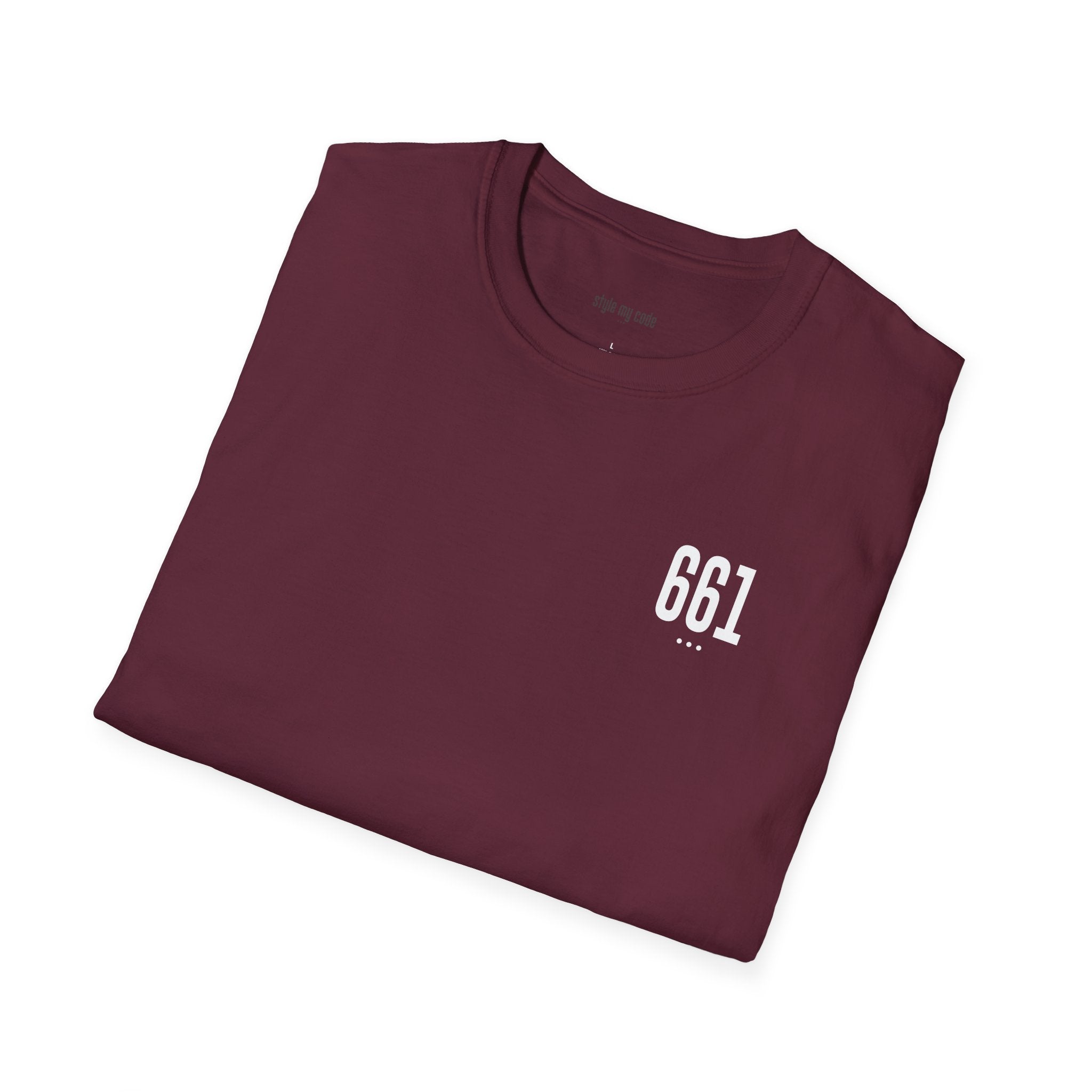 661 White Logo Unisex Soft-style T-Shirt