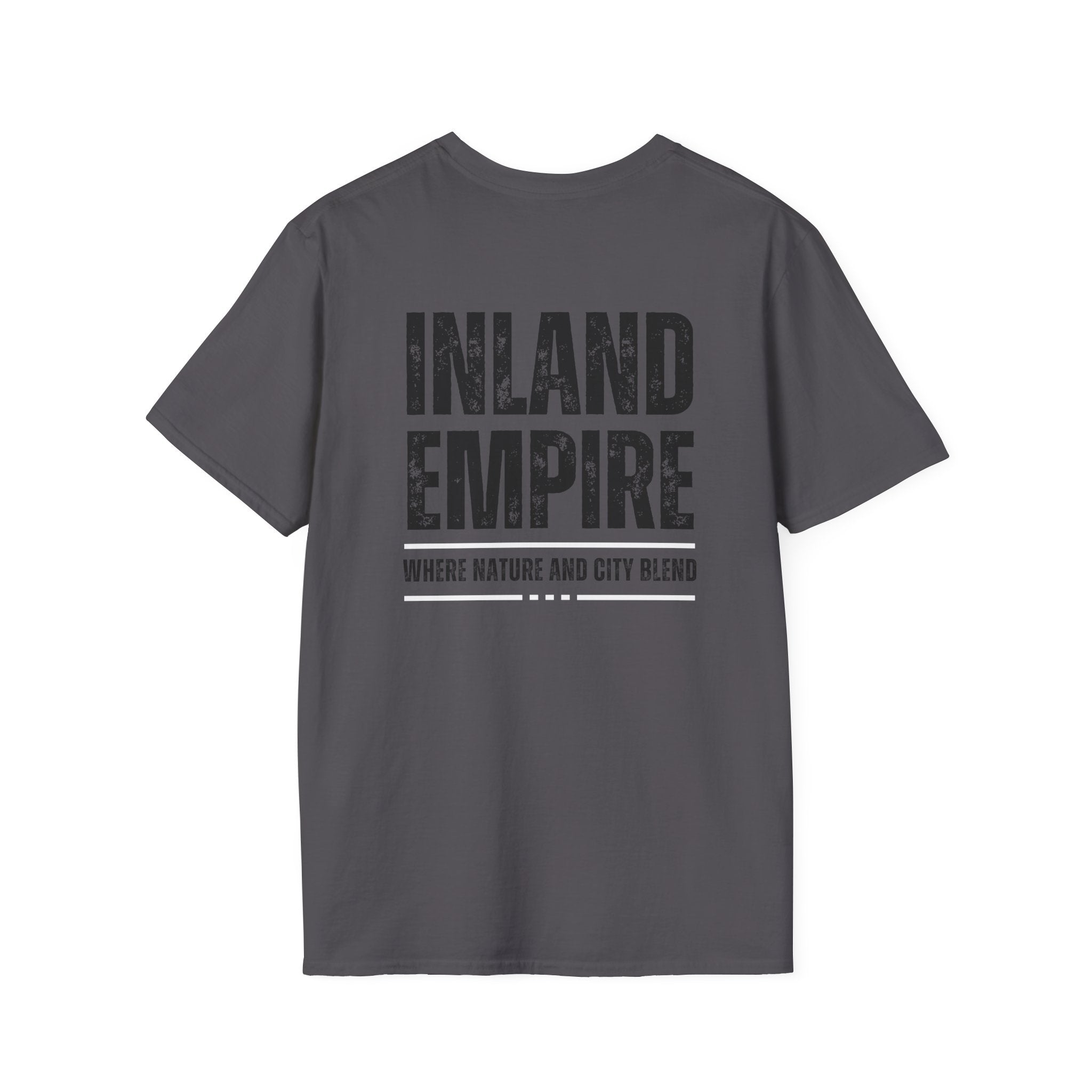 Inland Empire Unisex T-Shirt Black - Comfortable City Nature Tee, Gift for Locals, Casual Wear, Travel Shirt, Great for Holidays