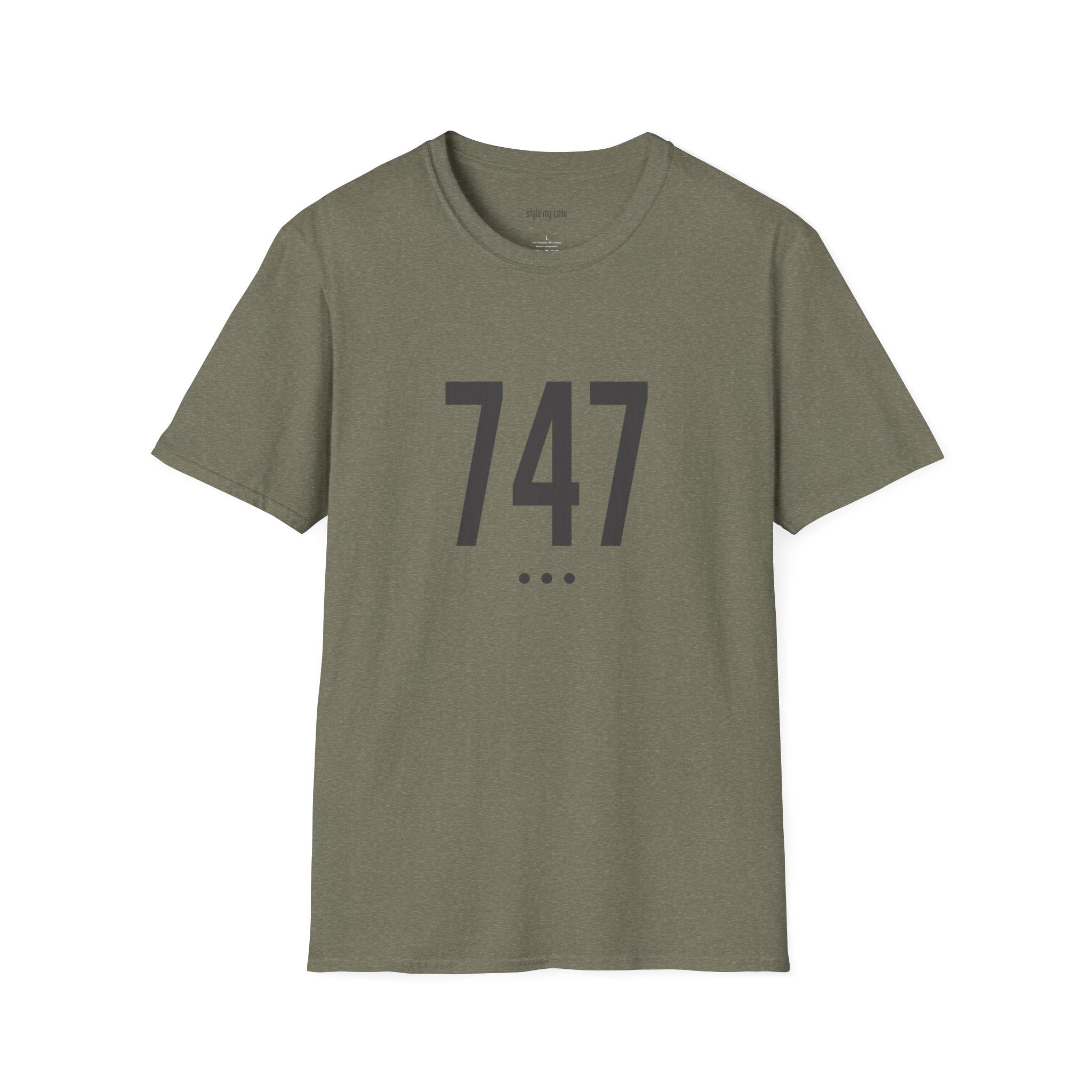 747 Unisex Soft-style T-Shirt