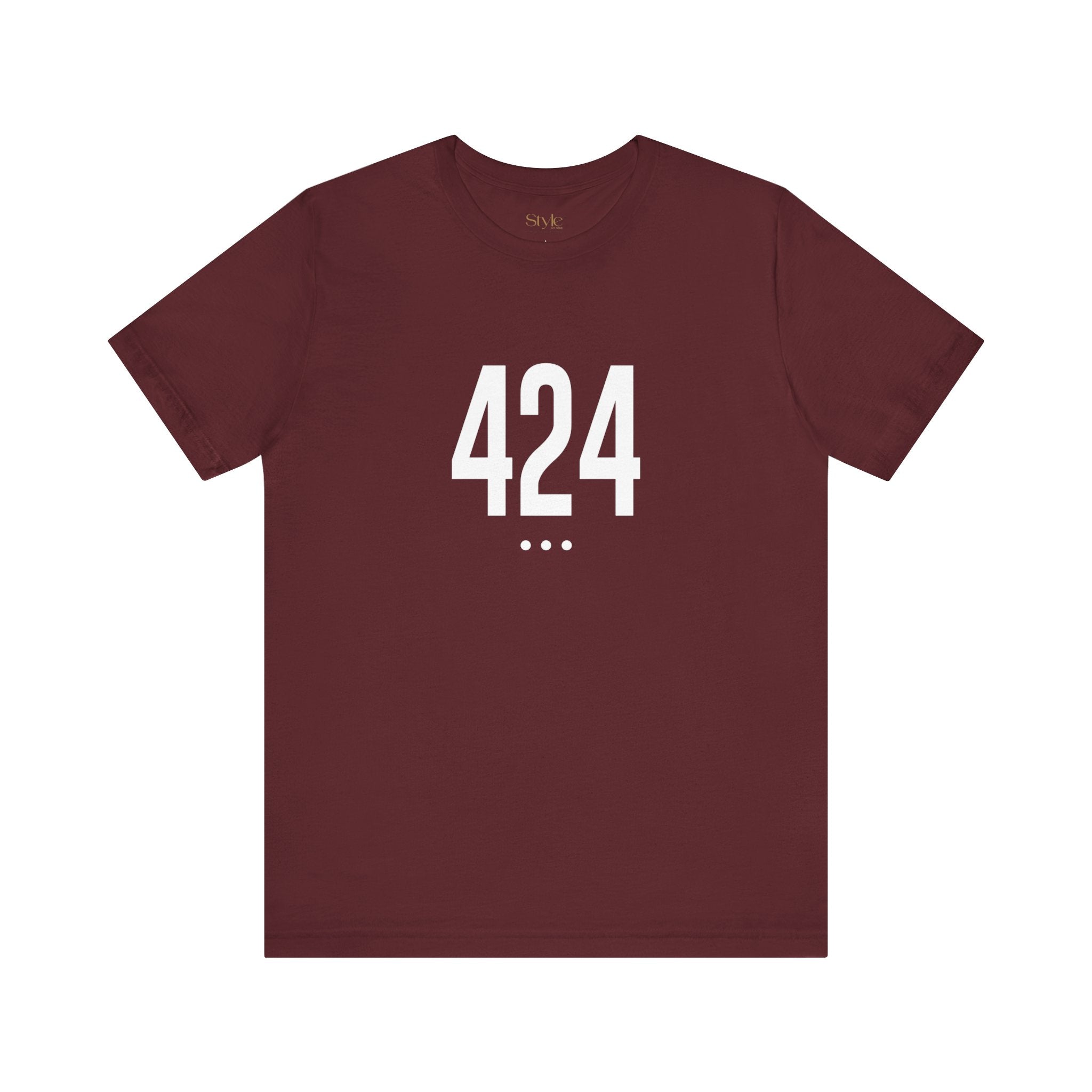424 White Code Southern California Unisex Tee