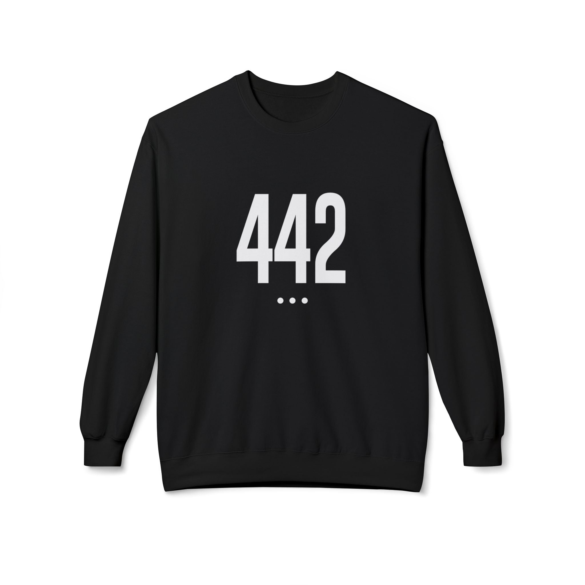 442 White Logo Front Unisex Crewneck Sweatshirt
