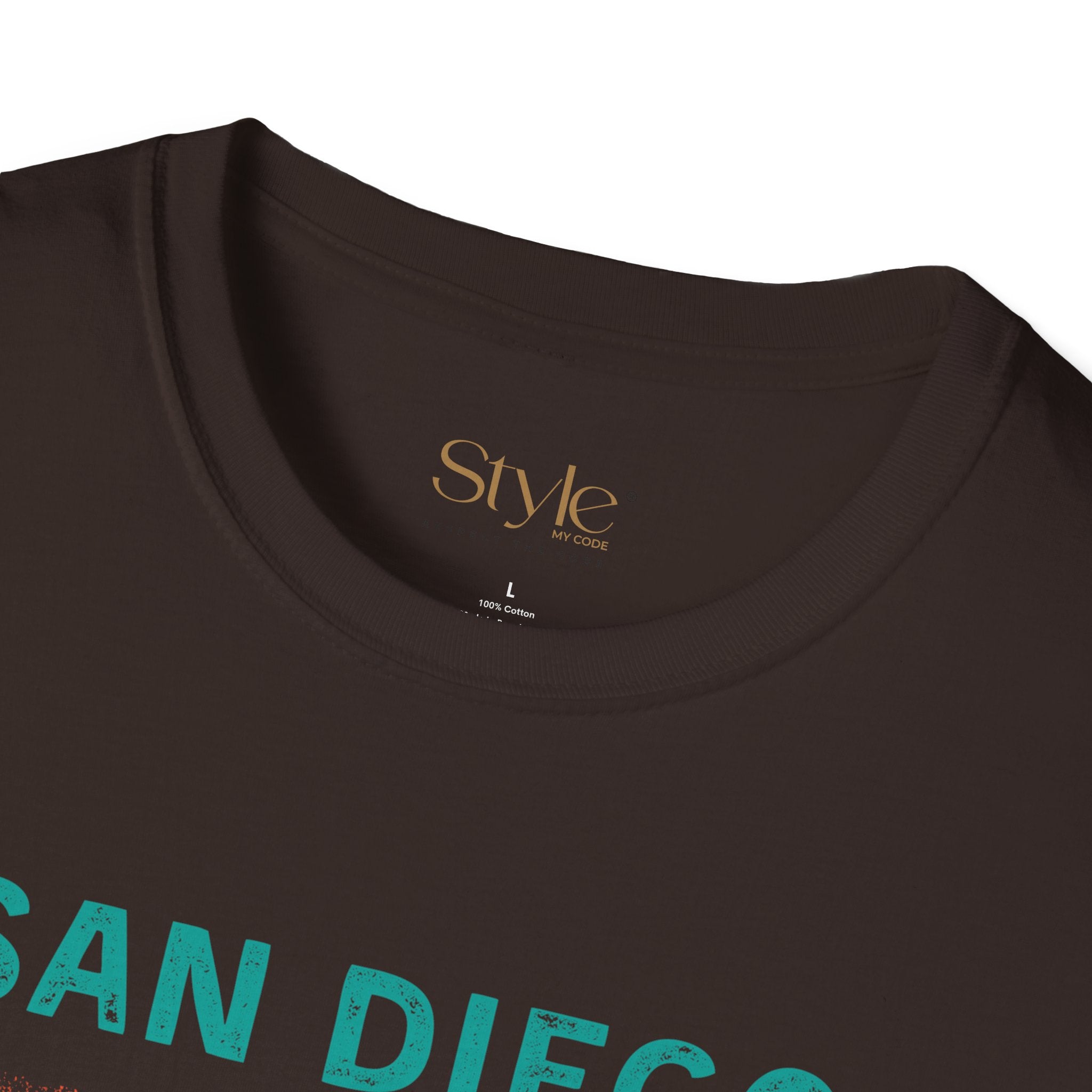 San Diego Paradise Unisex Softstyle T-Shirt, Summer Vibe Tee, Beach Lover Gift, Vacation Apparel, Casual Wear, Travel T-Shirt
