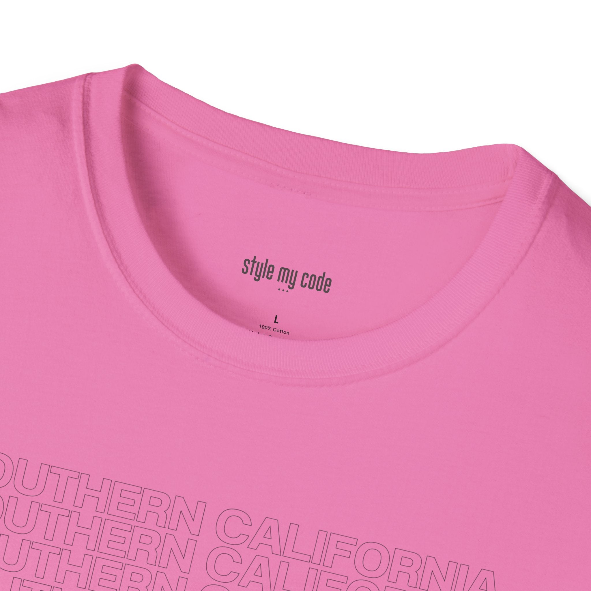 Southern California Unisex Softstyle T-Shirt - Casual Vibe for Everyday Wear