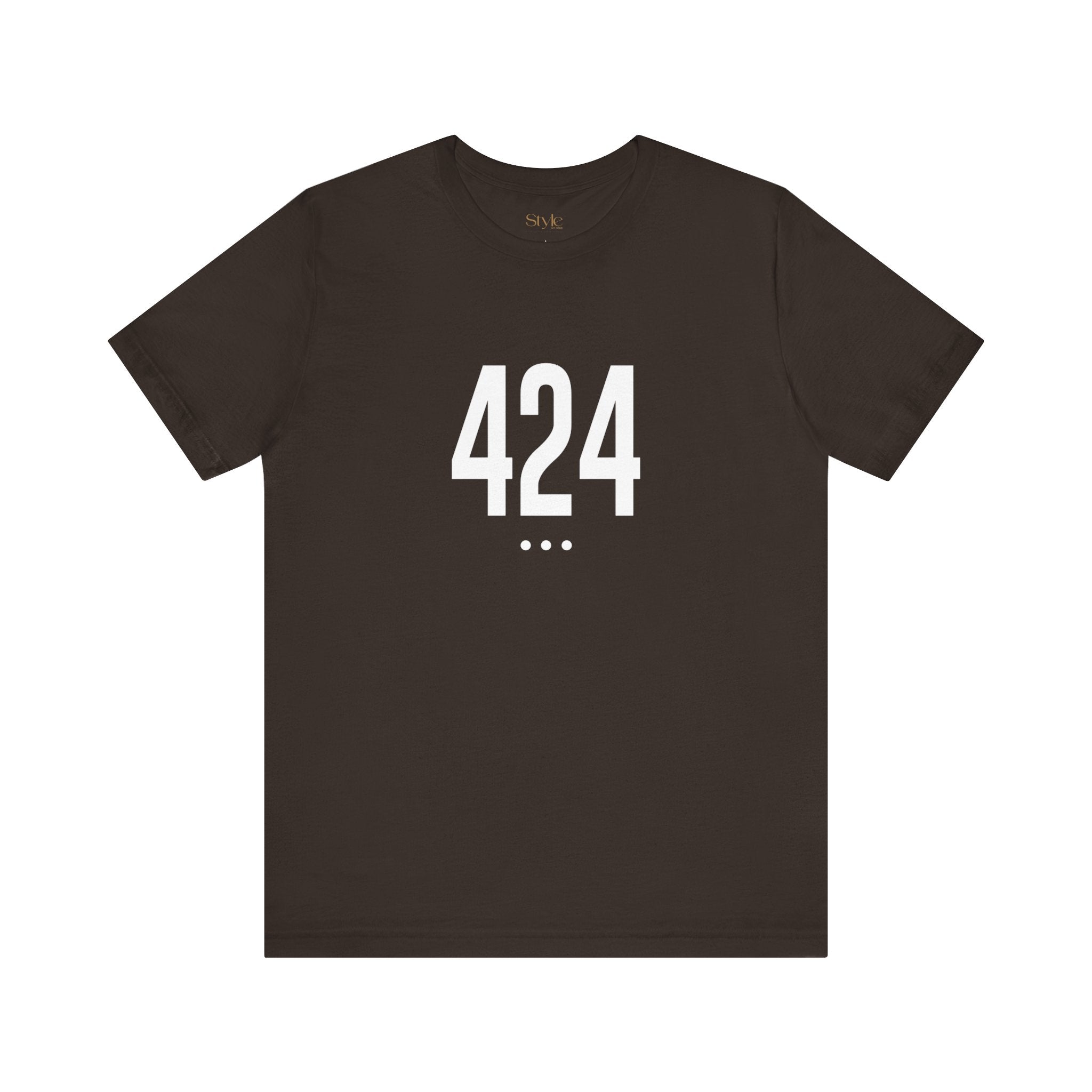 424 White Code Southern California Unisex Tee