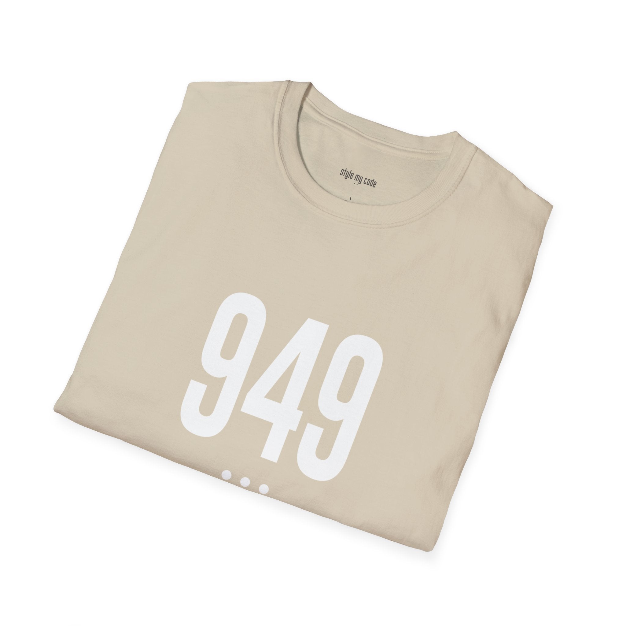 949 White Logo Front Unisex T-Shirt