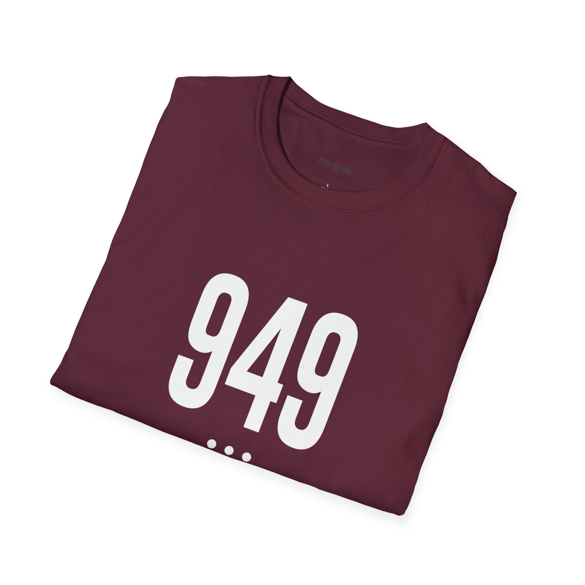 949 White Logo Front Unisex T-Shirt