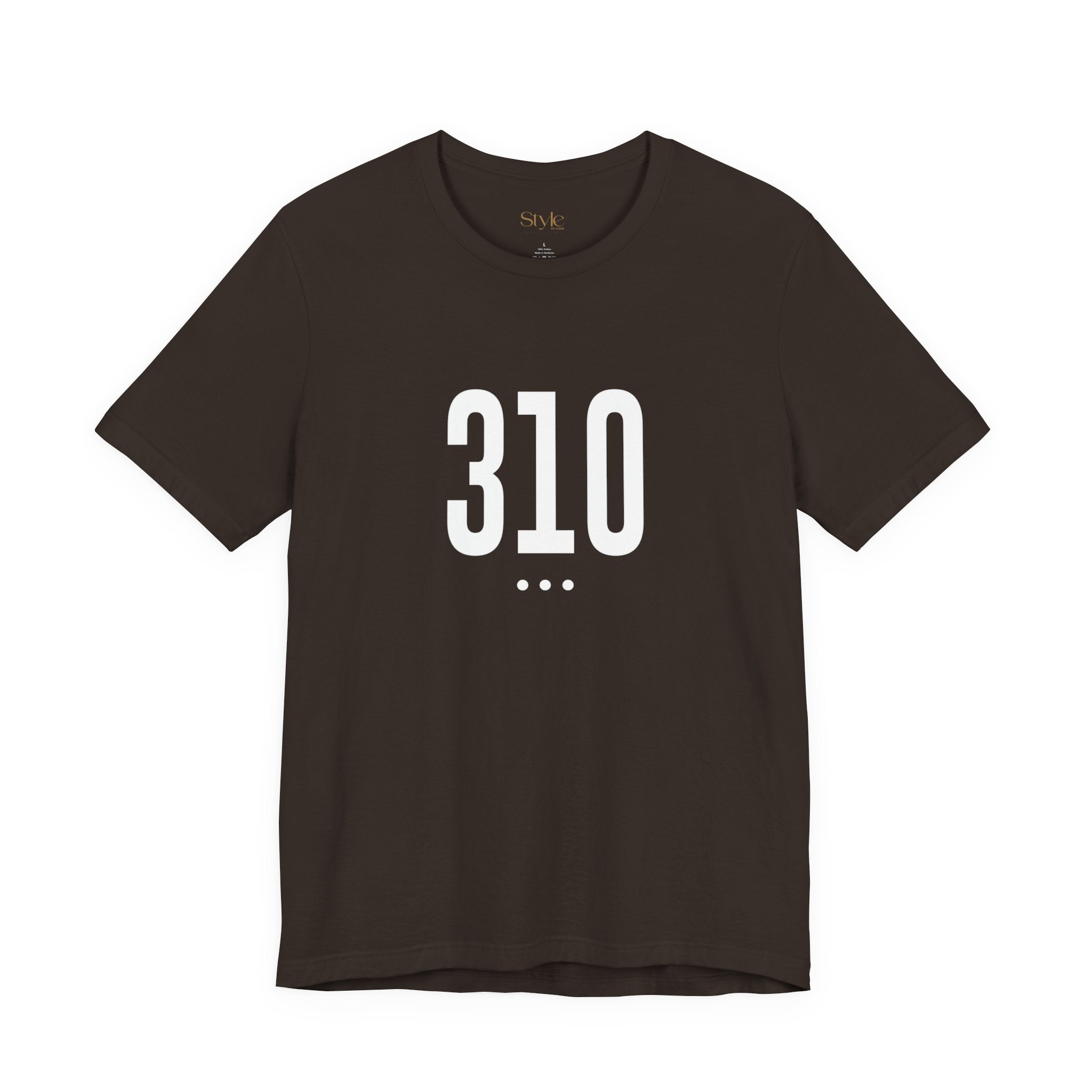 310 White Code Southern California Unisex Tee