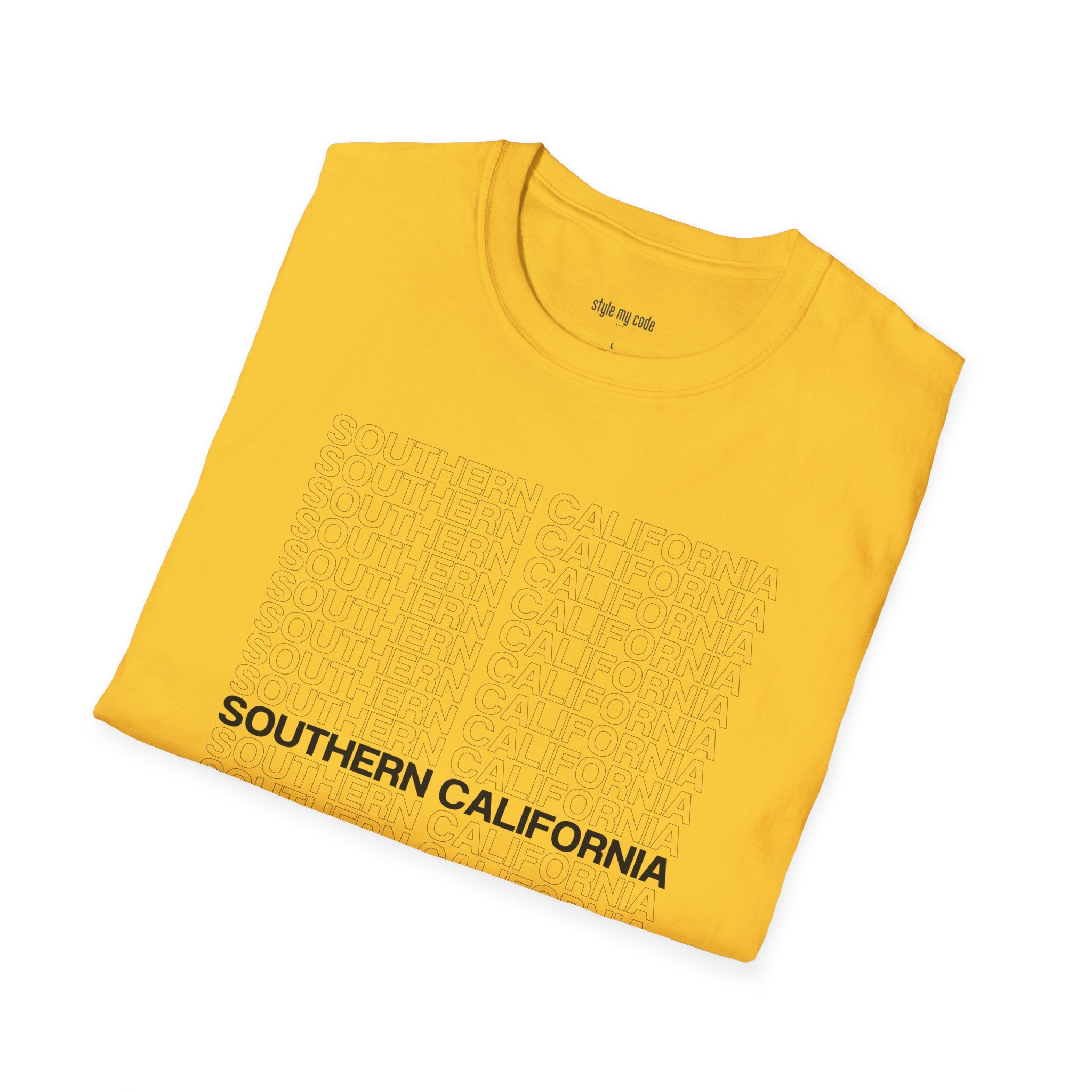 Southern California Unisex Softstyle T-Shirt - Casual Vibe for Everyday Wear