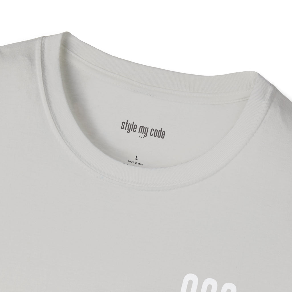 909 White Logo Soft-Style T-Shirt