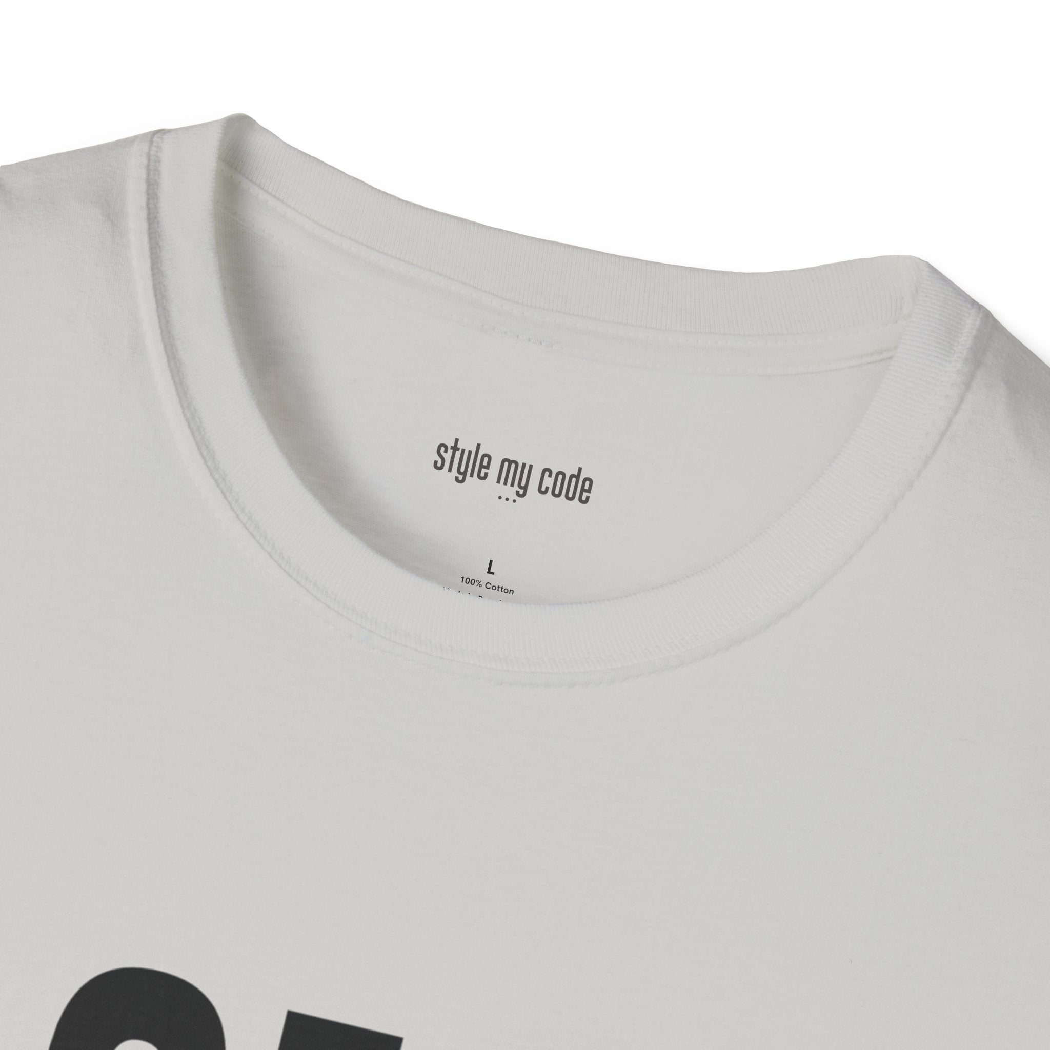 818 Black Logo Front Soft-Style T-Shirt