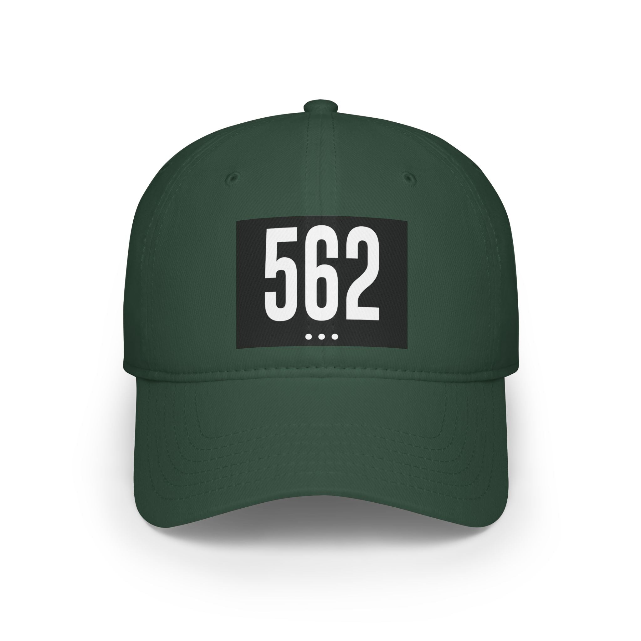 562 White Logo Low Profile Baseball Cap