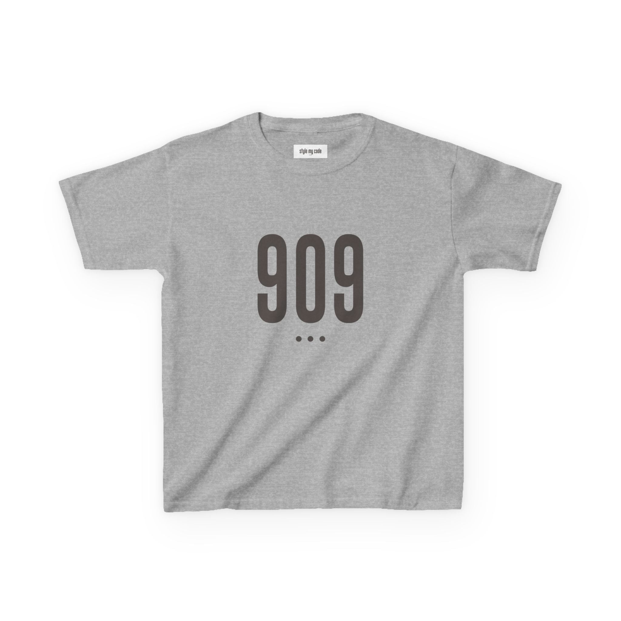 "909" logo - Kid's Unisex Trendy Tee