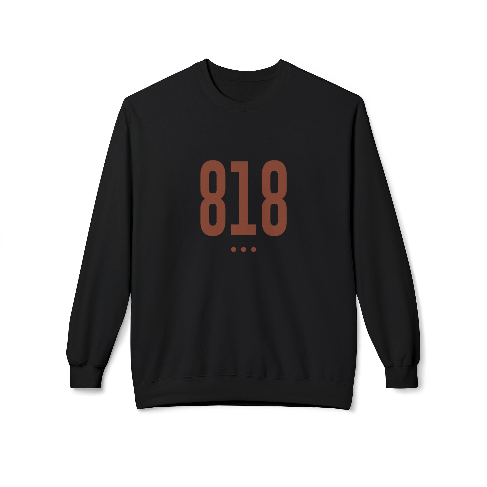 818 Logo Front Crewneck Sweatshirt