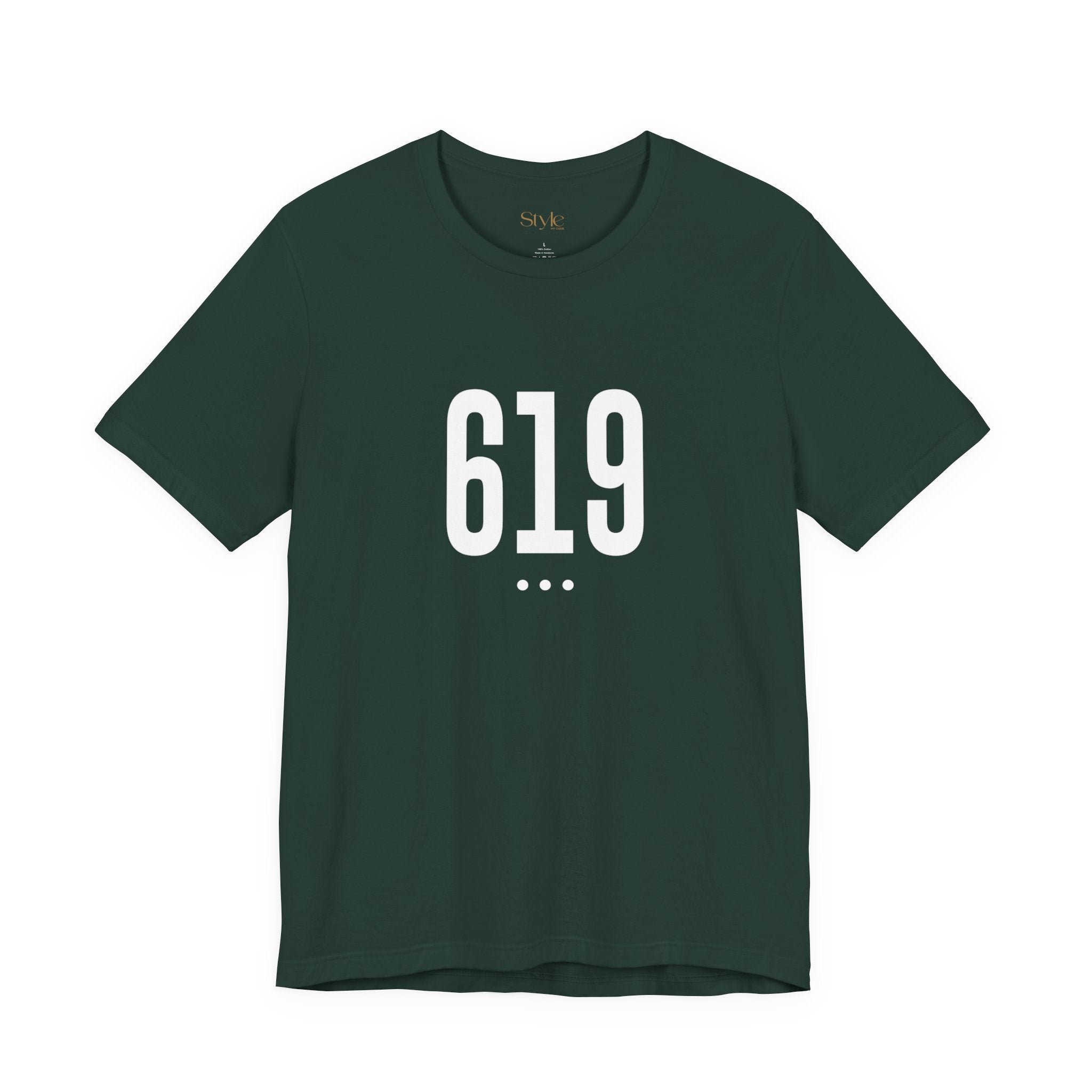 619 White Code Southern California Unisex Tee