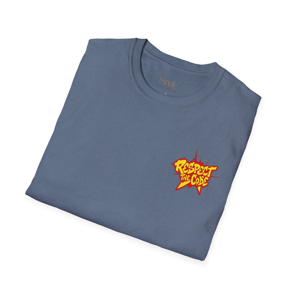 Graffiti 213 Red Respect The Code T-Shirt