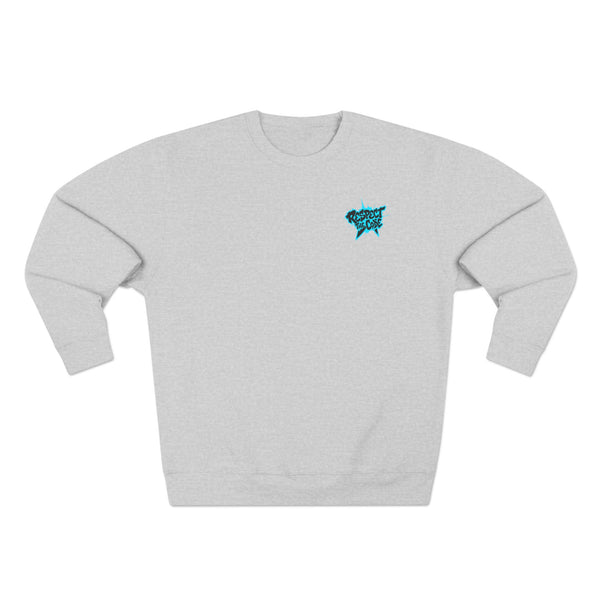 "Respect the Code" Crewneck Sweatshirt — Streetwear Graphic Pullover