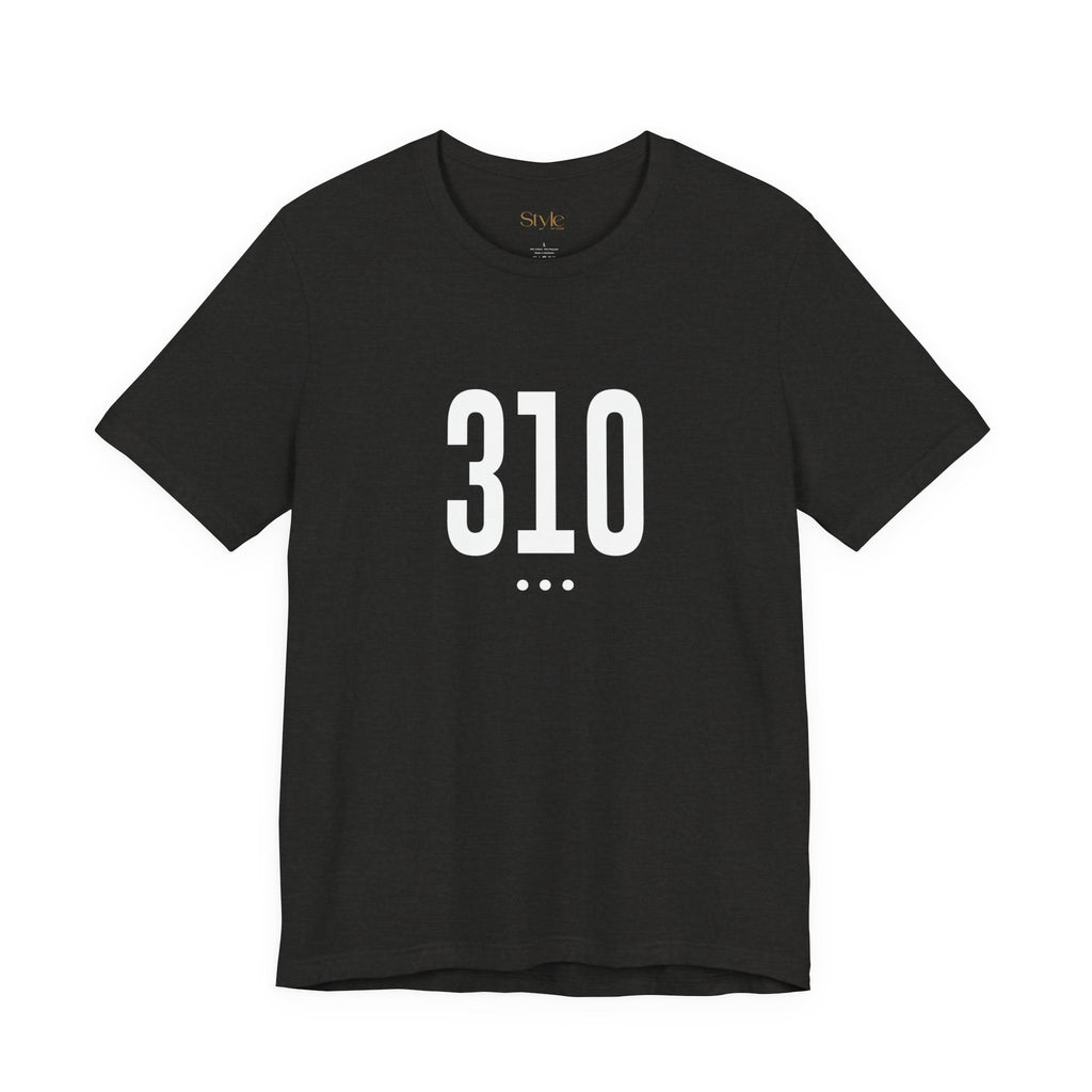 310 White Code Southern California Unisex Tee