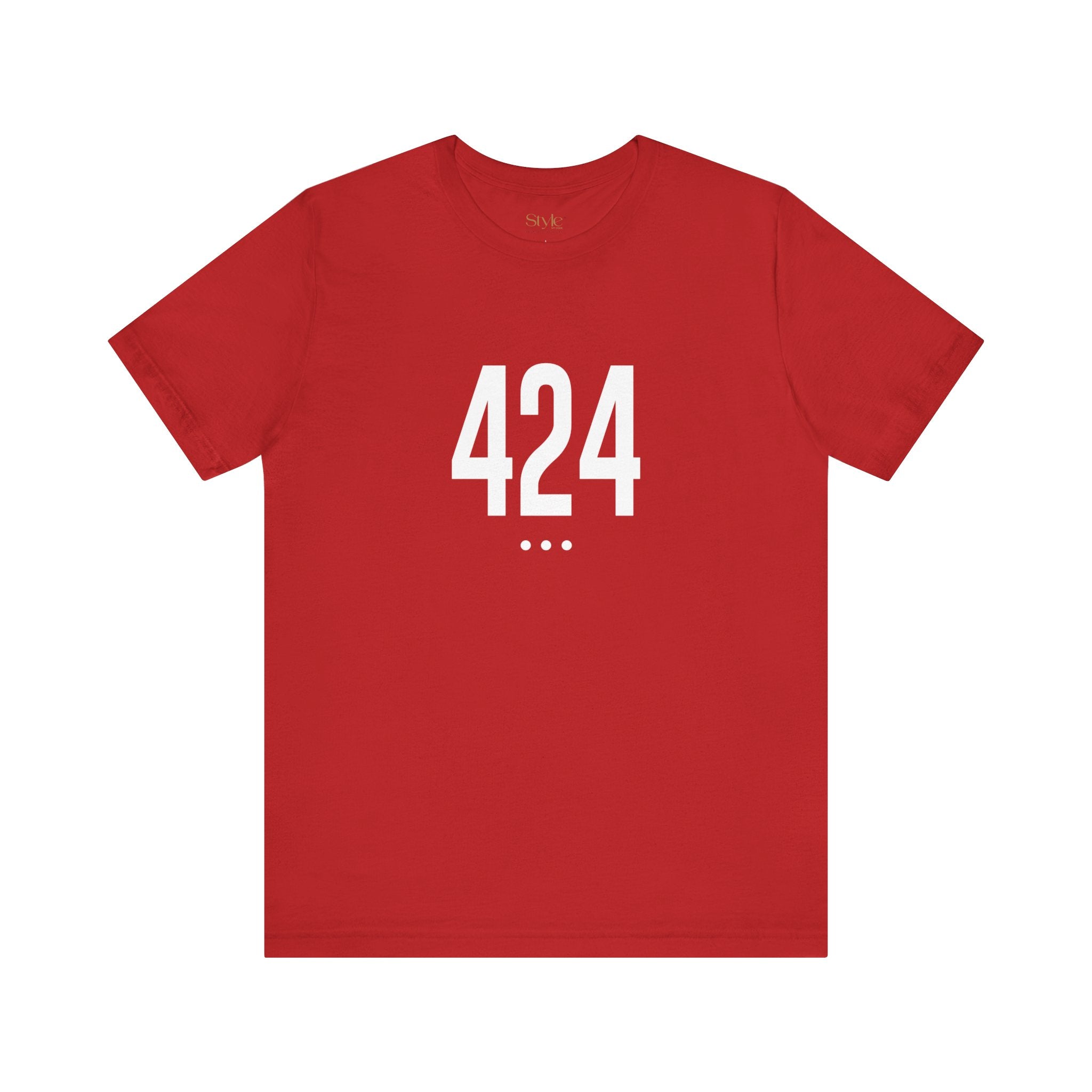 424 White Code Southern California Unisex Tee