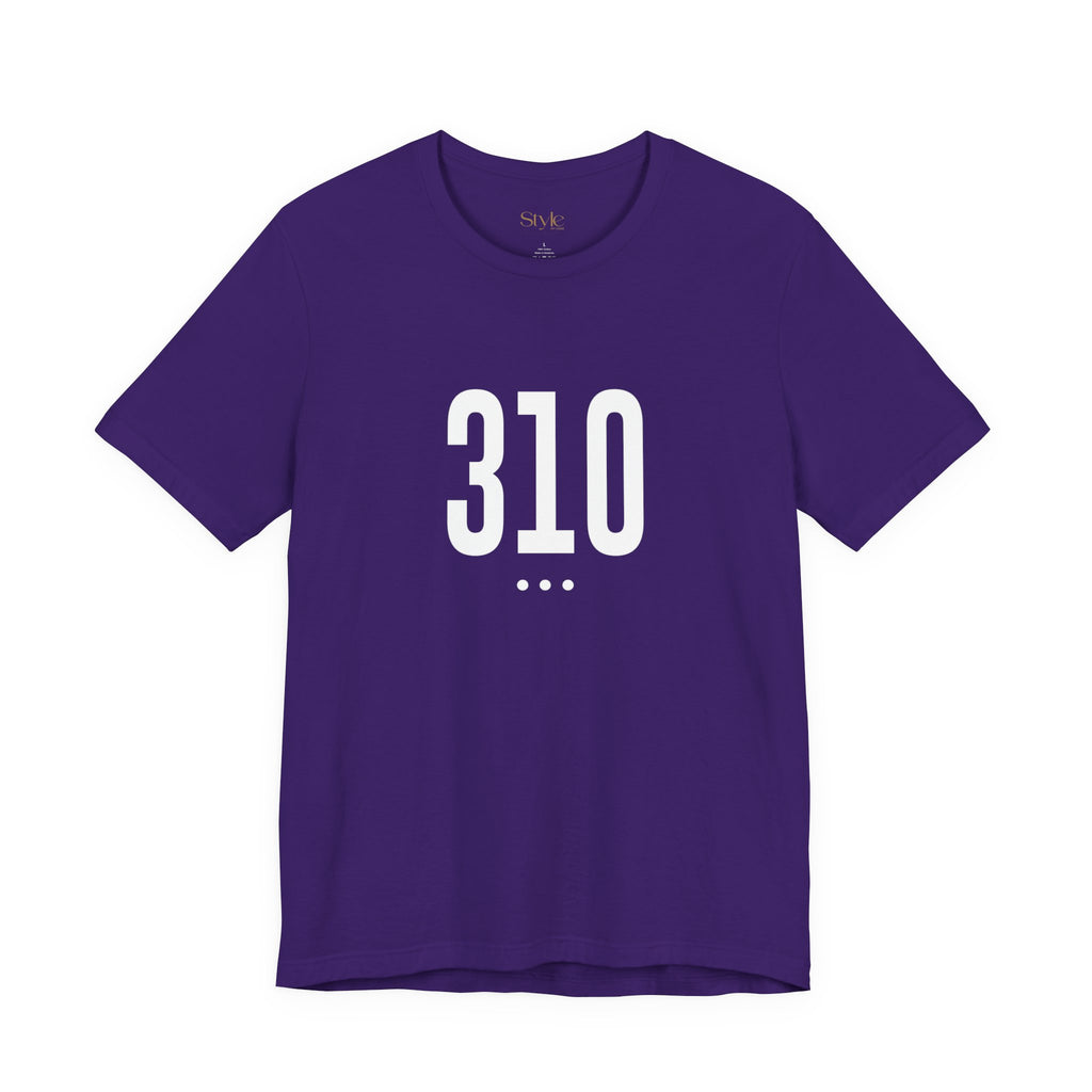 310 White Code Southern California Unisex Tee