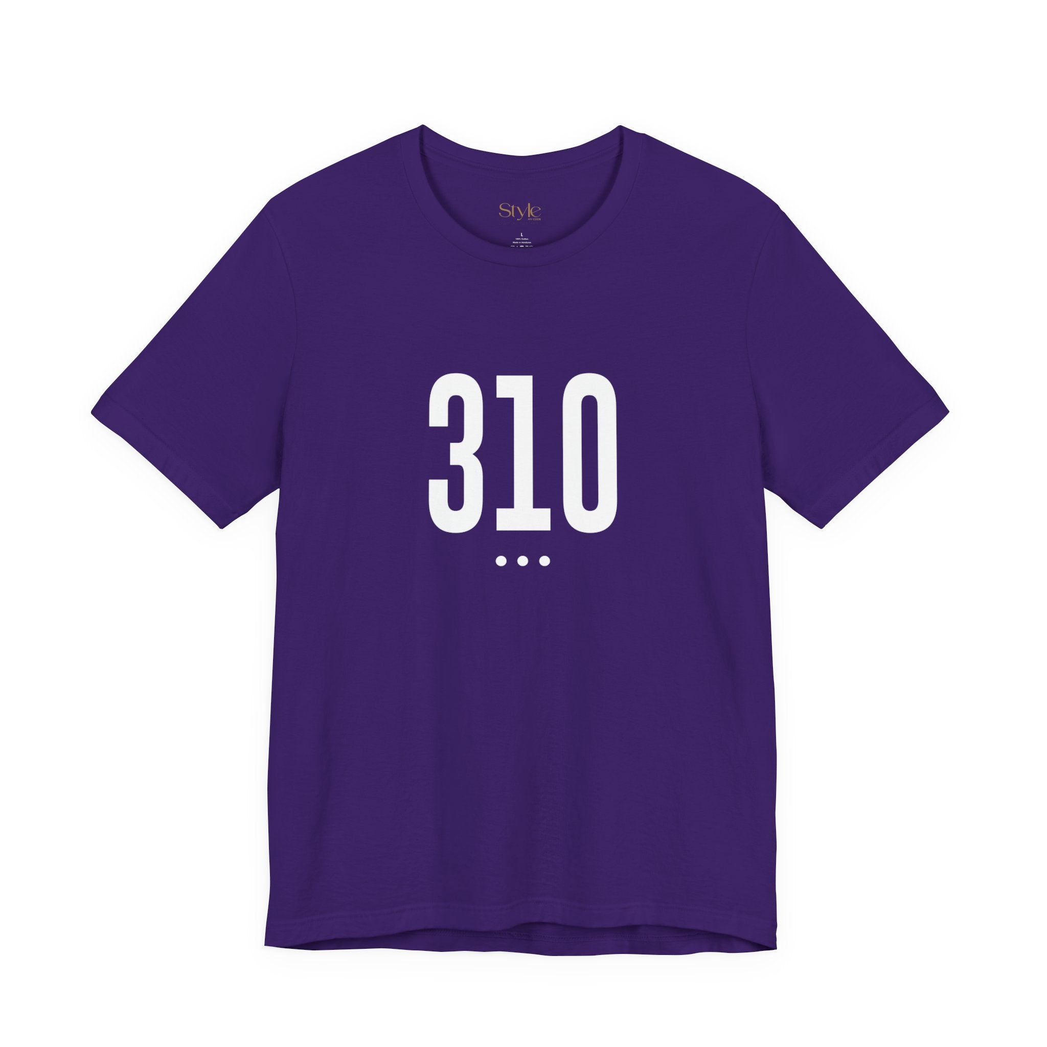 310 White Code Southern California Unisex Tee
