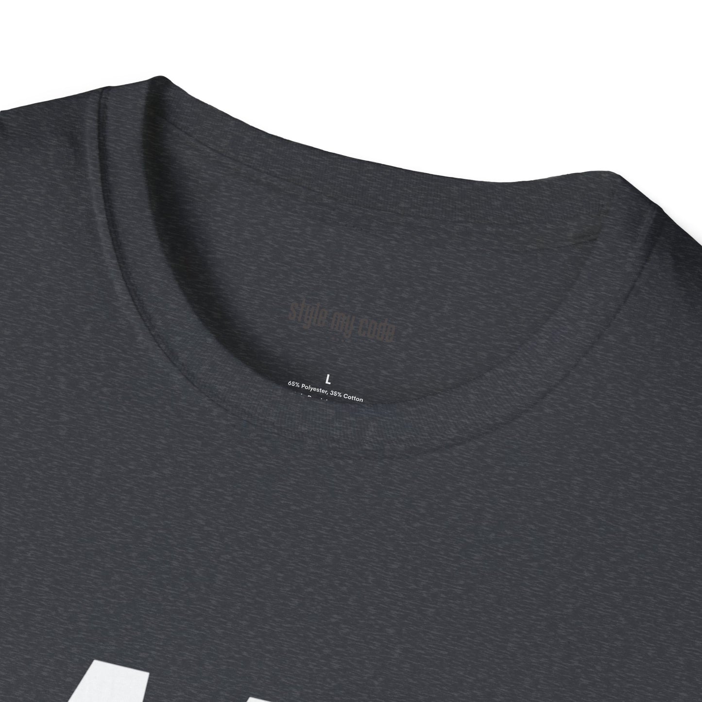 442 White Logo Front Unisex Softstyle T-Shirt