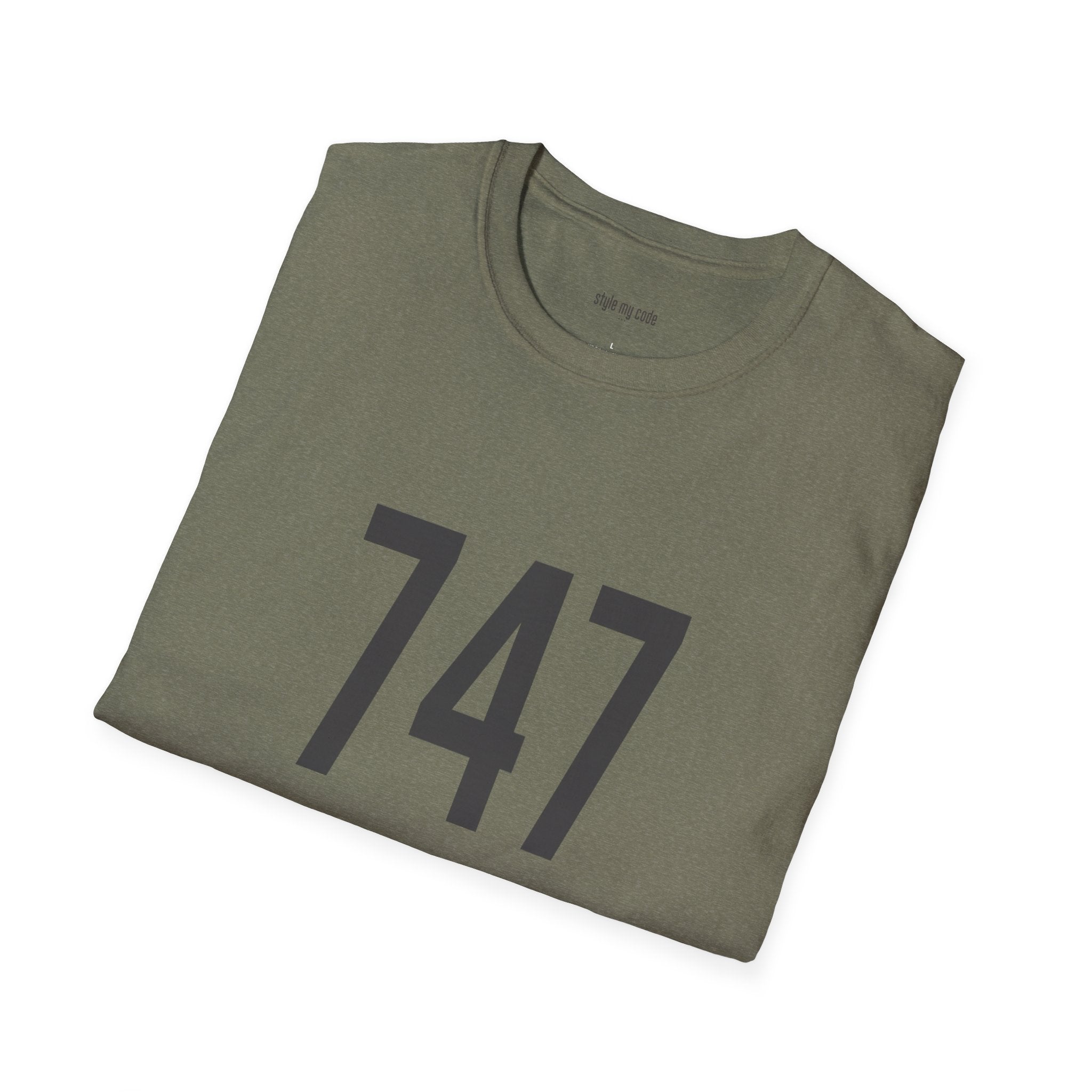 747 Unisex Soft-style T-Shirt